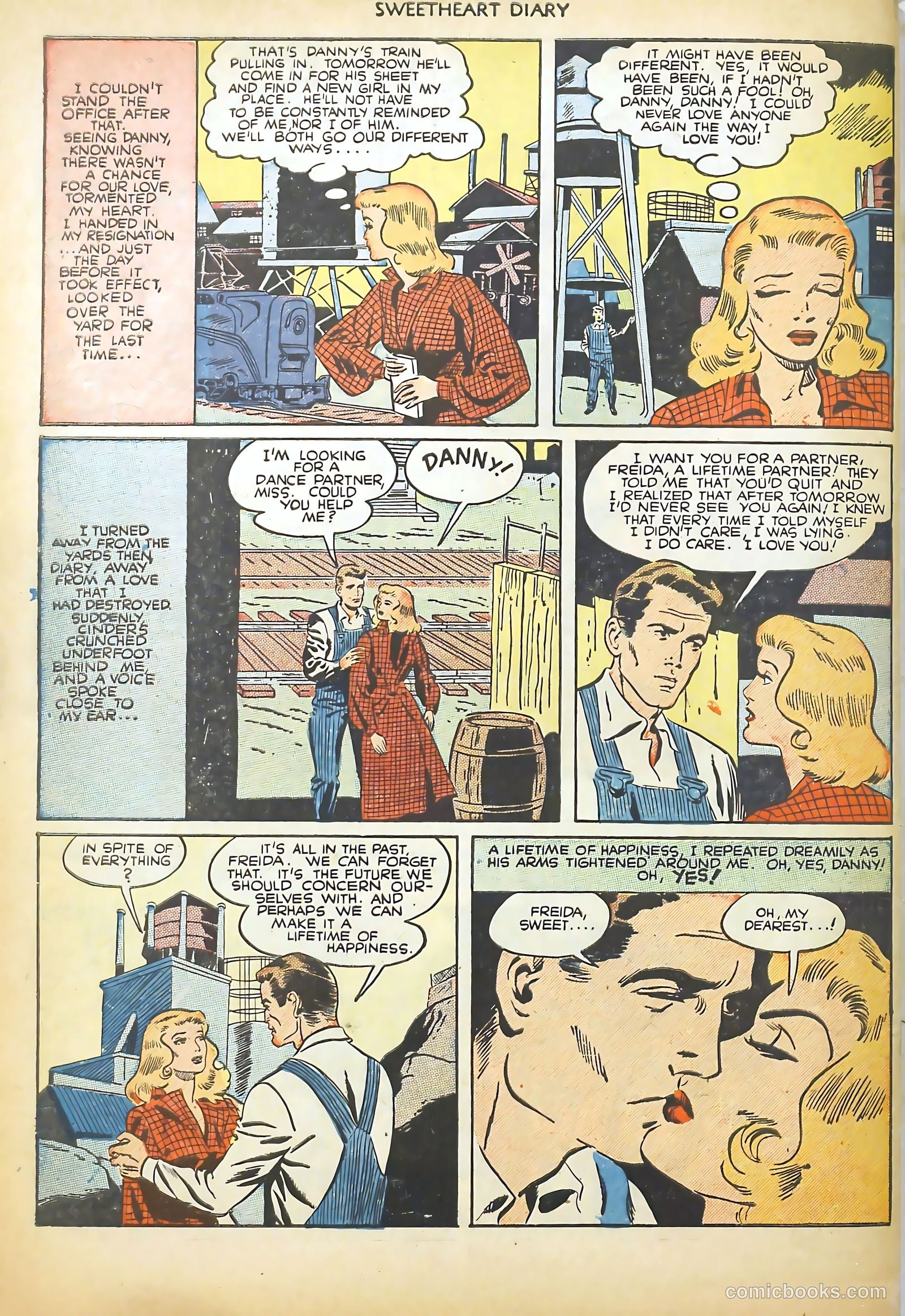 Sweetheart Diary #3 (1950) — page 34 of 36