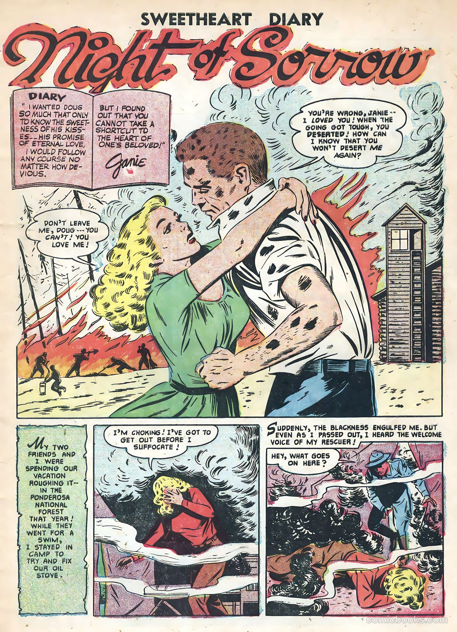 Sweetheart Diary #32 (1955) — page 3 of 36