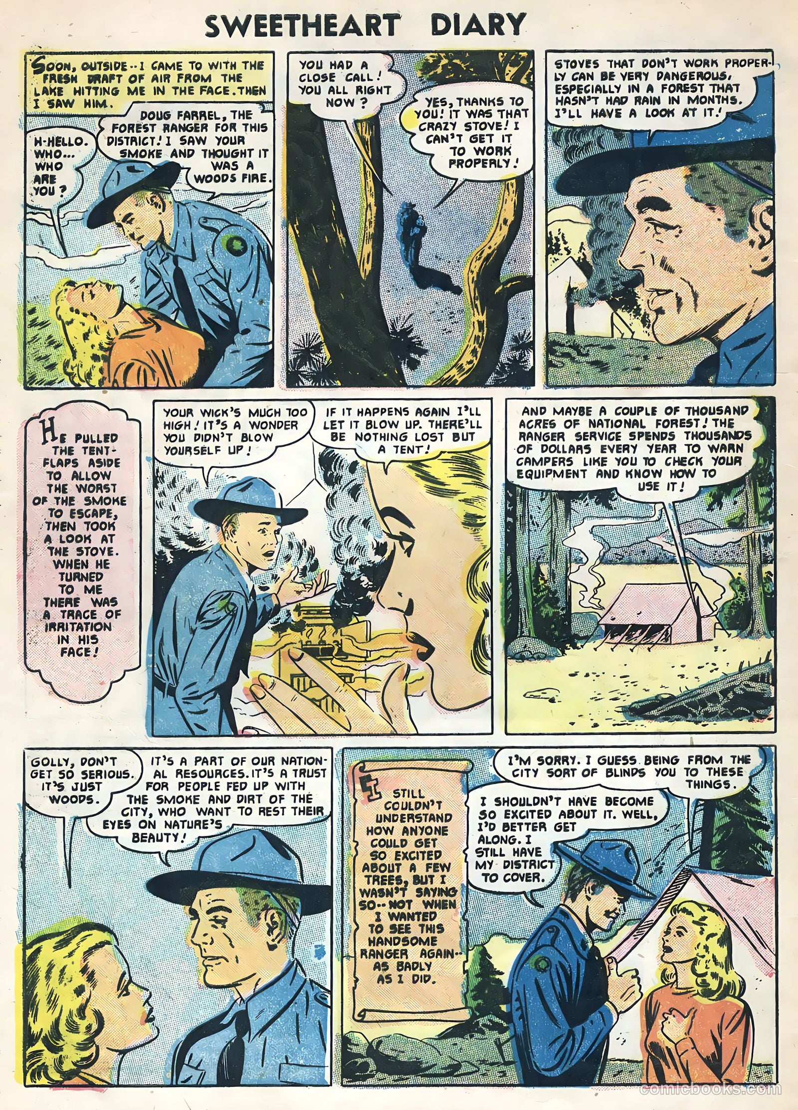 Sweetheart Diary #32 (1955) — page 4 of 36