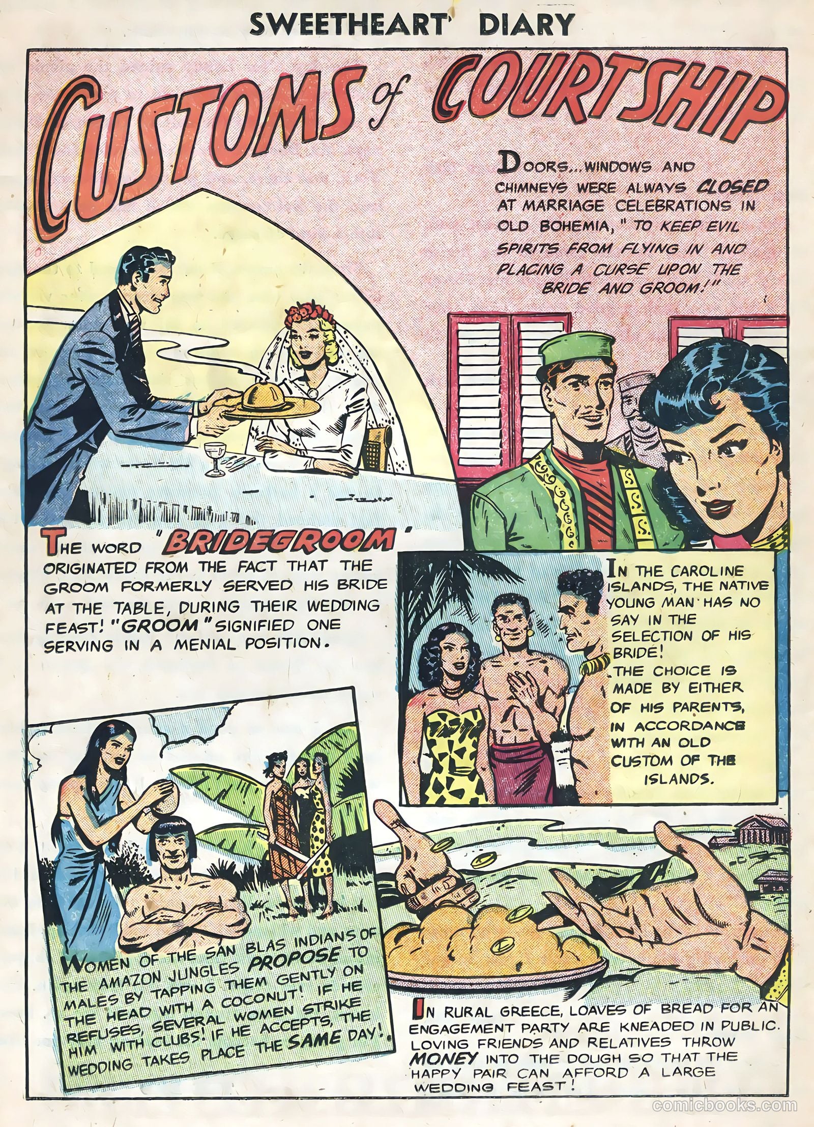 Sweetheart Diary #32 (1955) — page 14 of 36