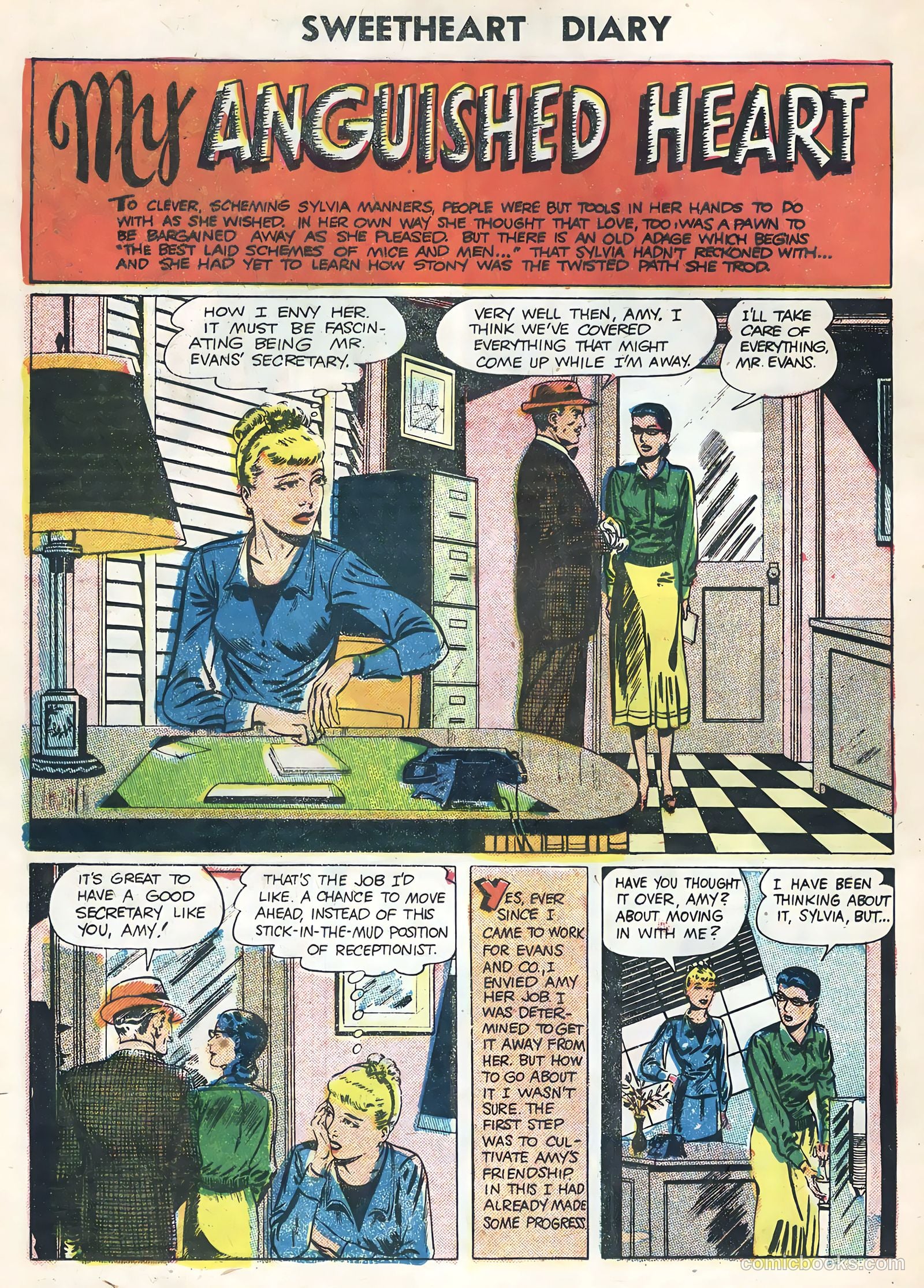 Sweetheart Diary #32 (1955) — page 24 of 36