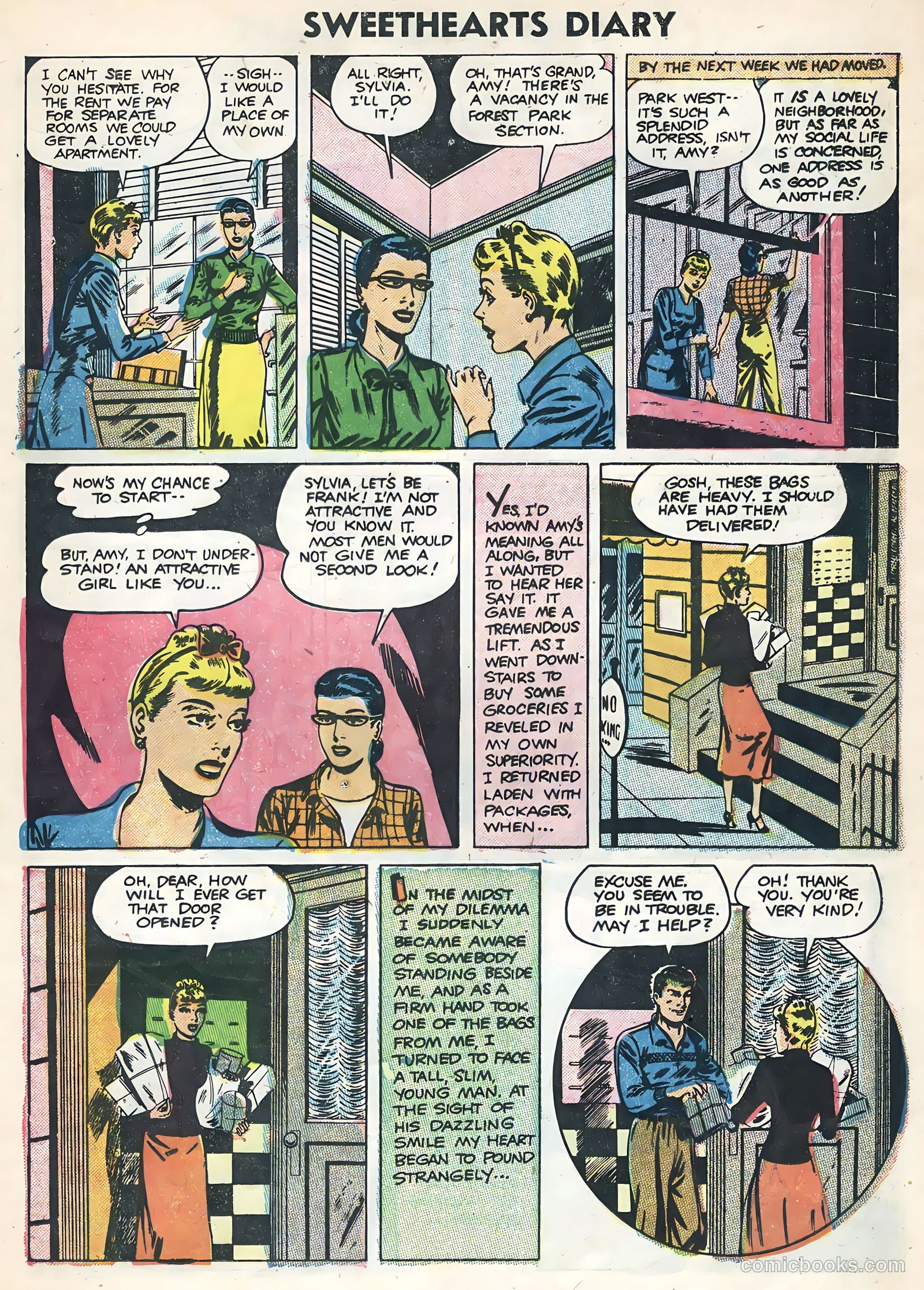 Sweetheart Diary #32 (1955) — page 25 of 36