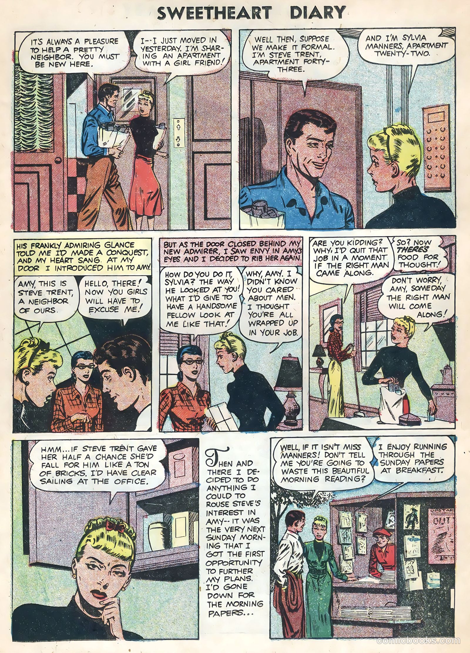 Sweetheart Diary #32 (1955) — page 26 of 36