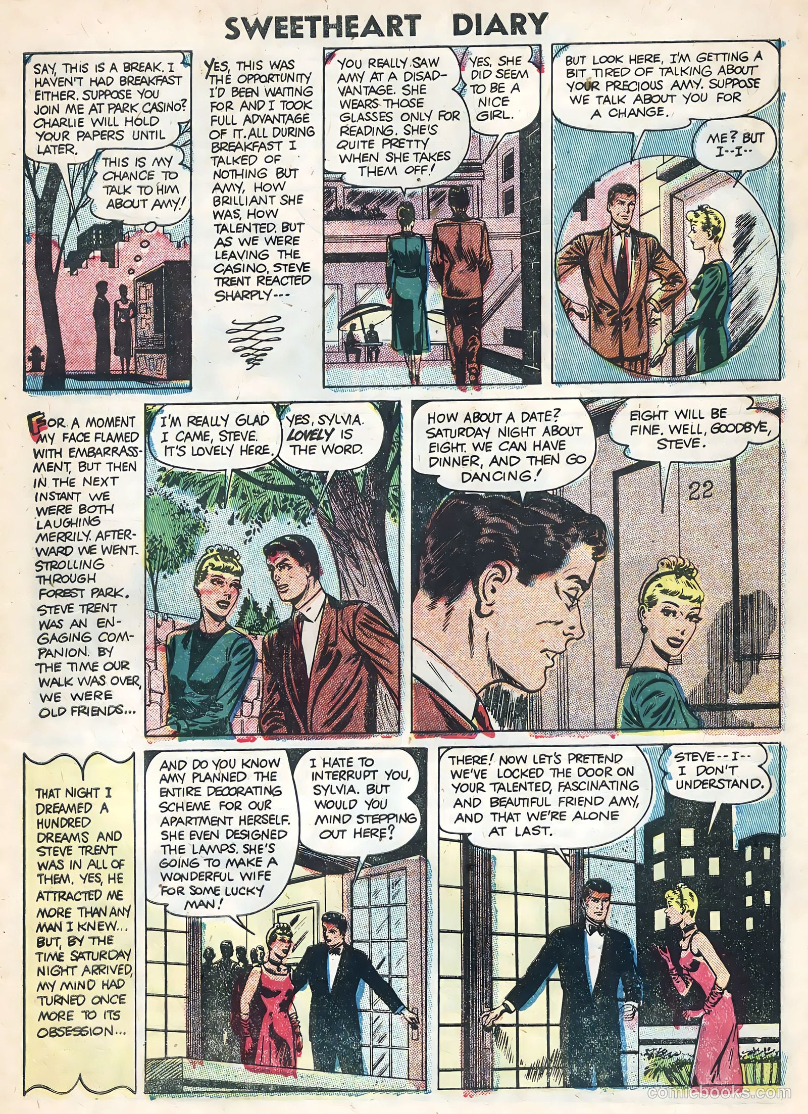 Sweetheart Diary #32 (1955) — page 27 of 36