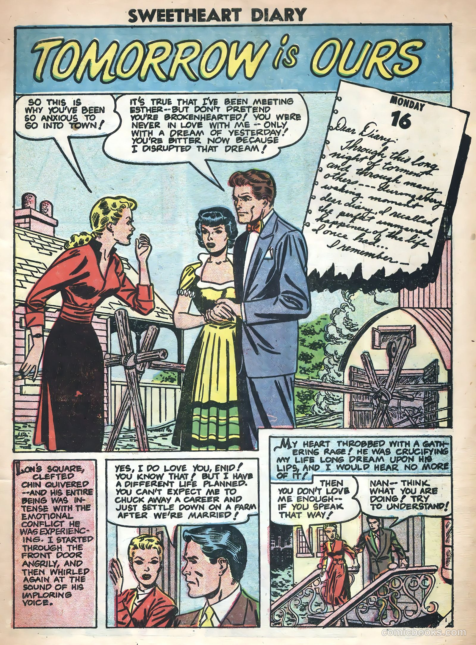 Sweetheart Diary #33 (1956) — page 3 of 36