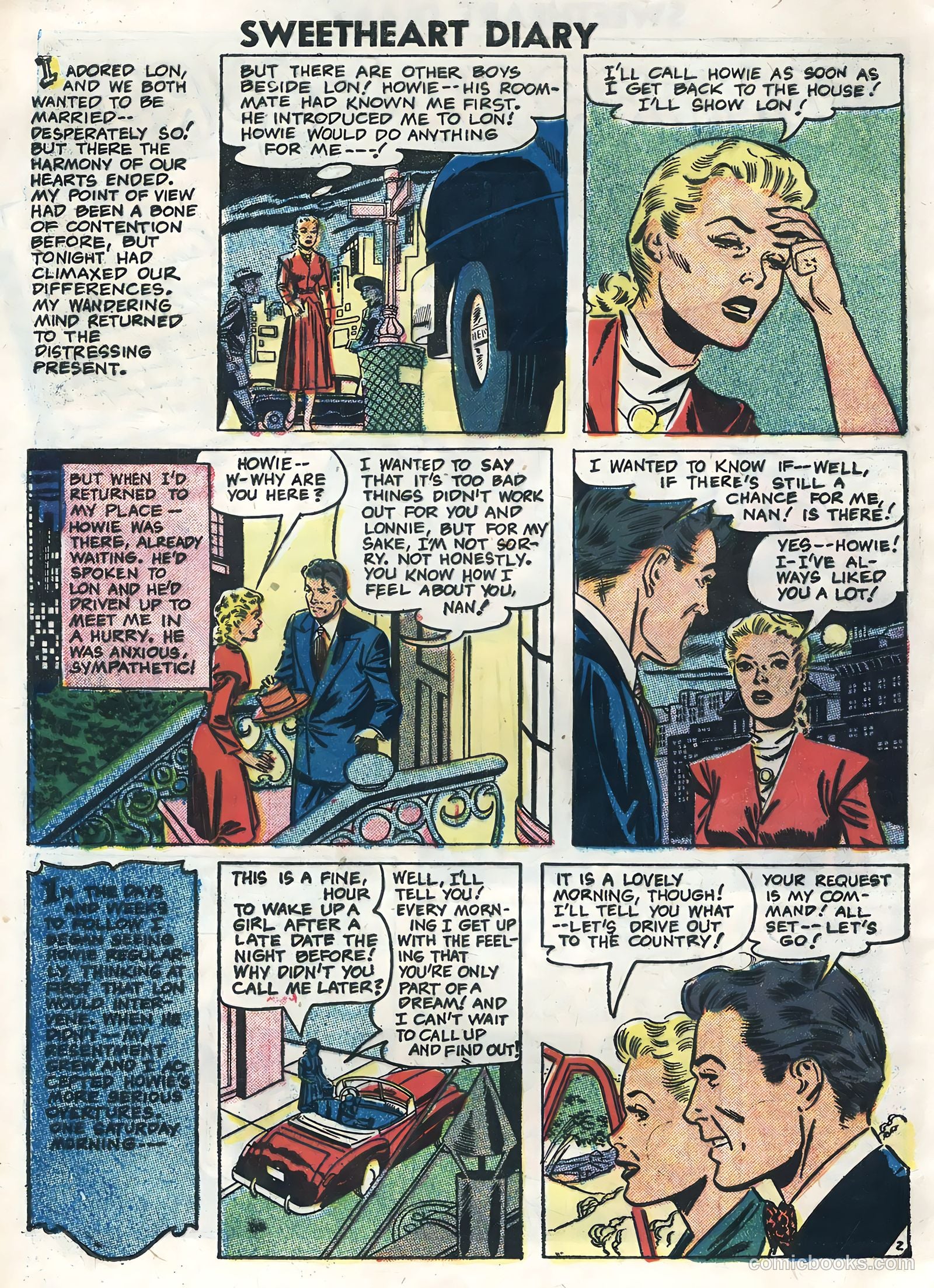 Sweetheart Diary #33 (1956) — page 4 of 36