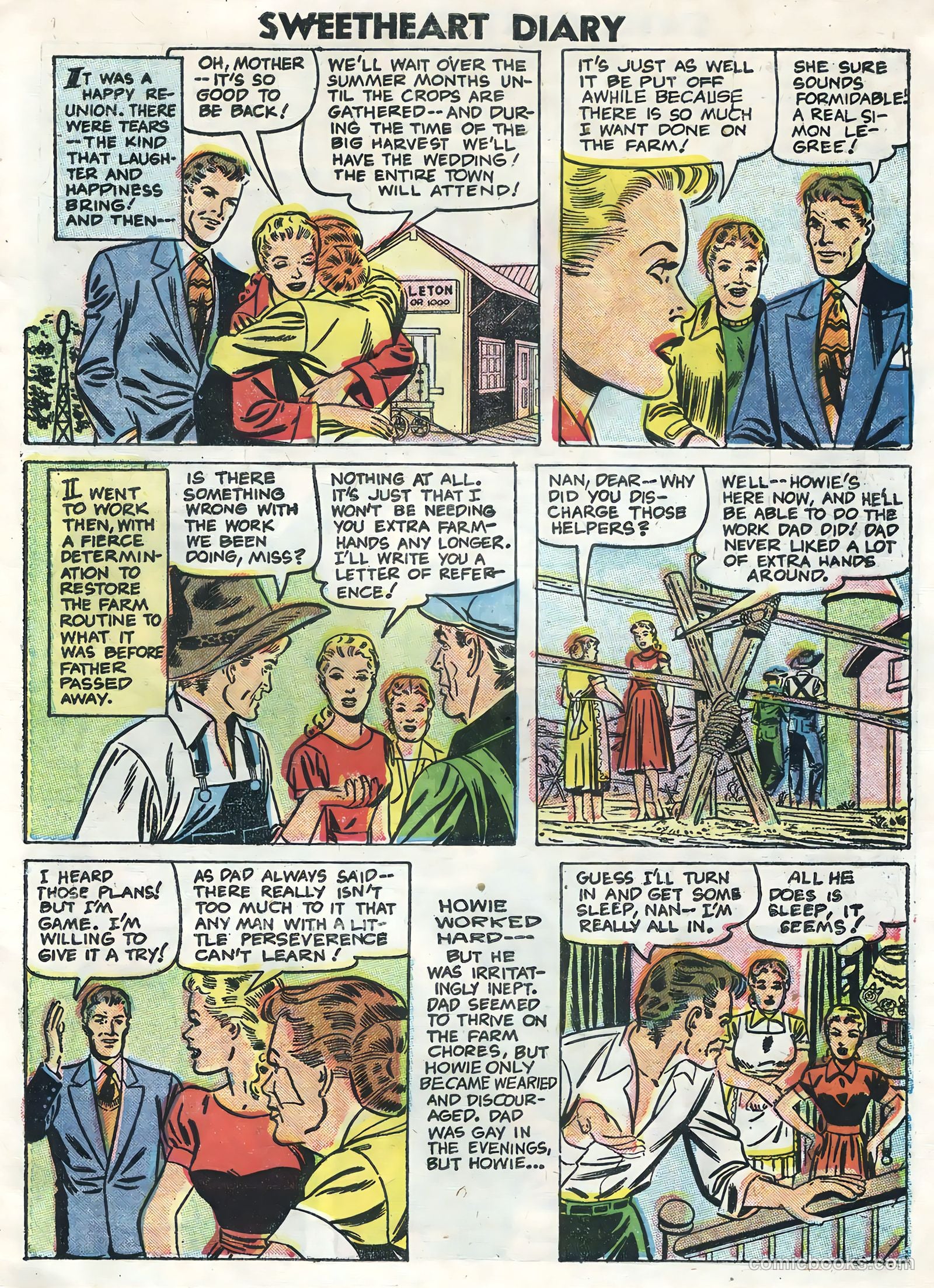 Sweetheart Diary #33 (1956) — page 7 of 36