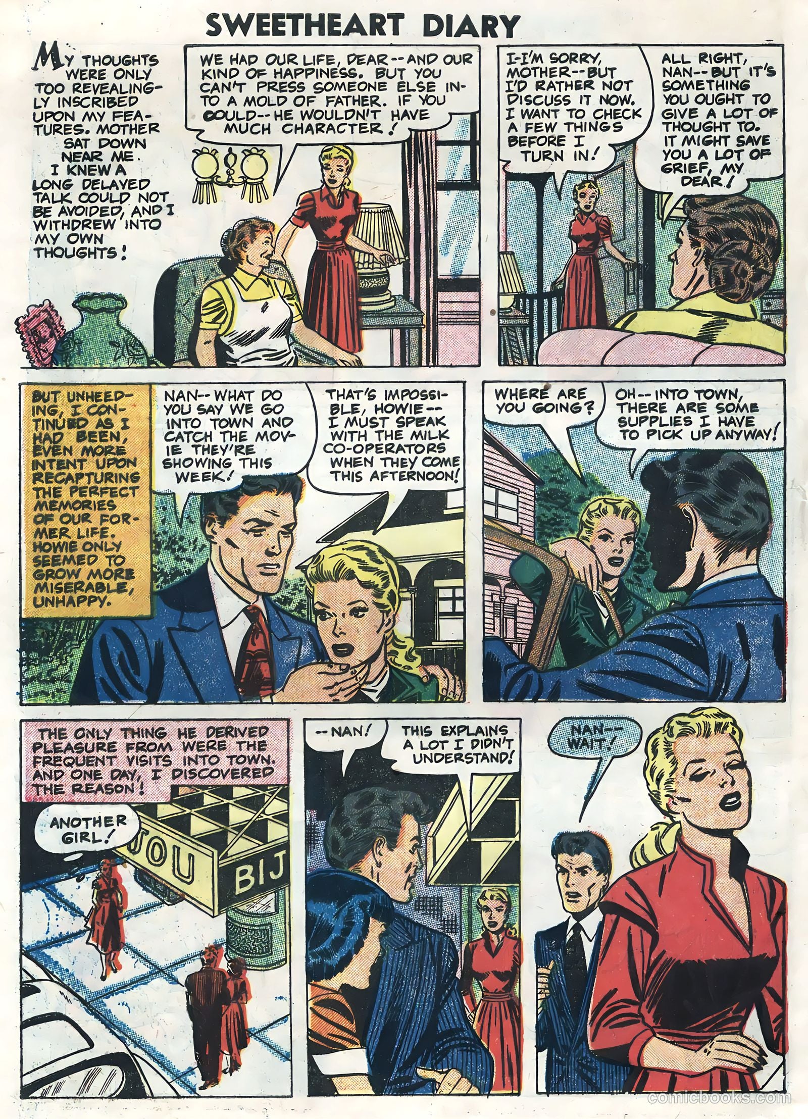 Sweetheart Diary #33 (1956) — page 8 of 36
