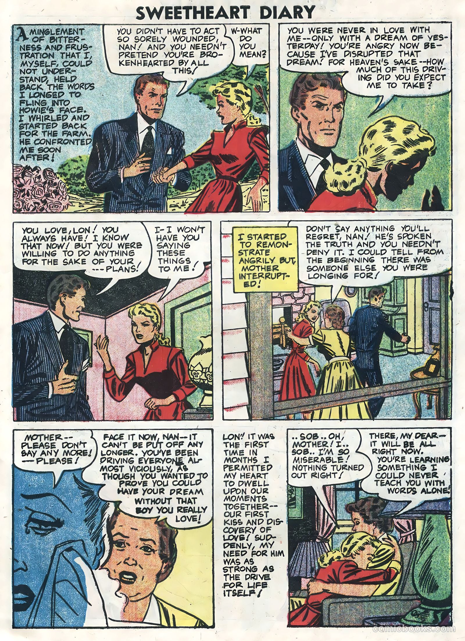 Sweetheart Diary #33 (1956) — page 9 of 36