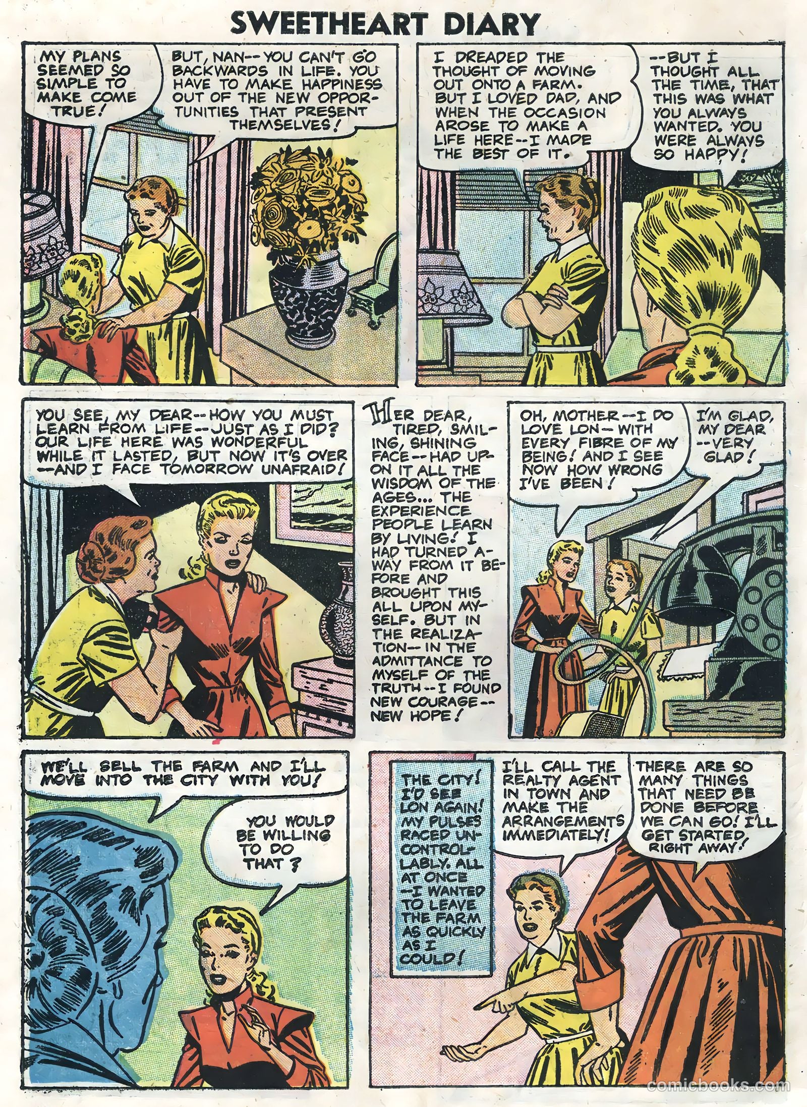 Sweetheart Diary #33 (1956) — page 10 of 36