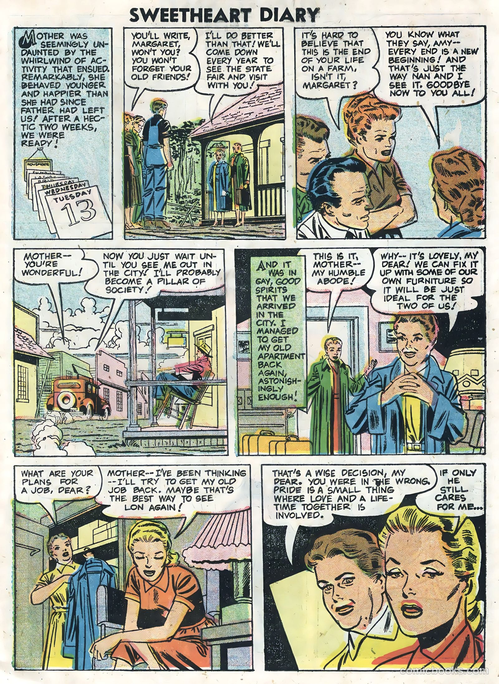 Sweetheart Diary #33 (1956) — page 11 of 36