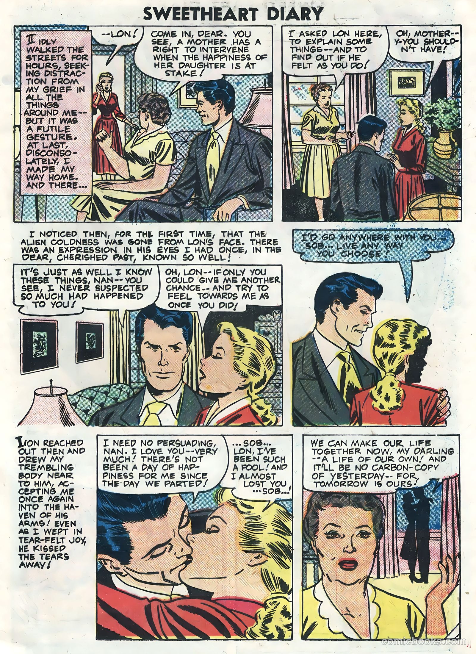 Sweetheart Diary #33 (1956) — page 13 of 36