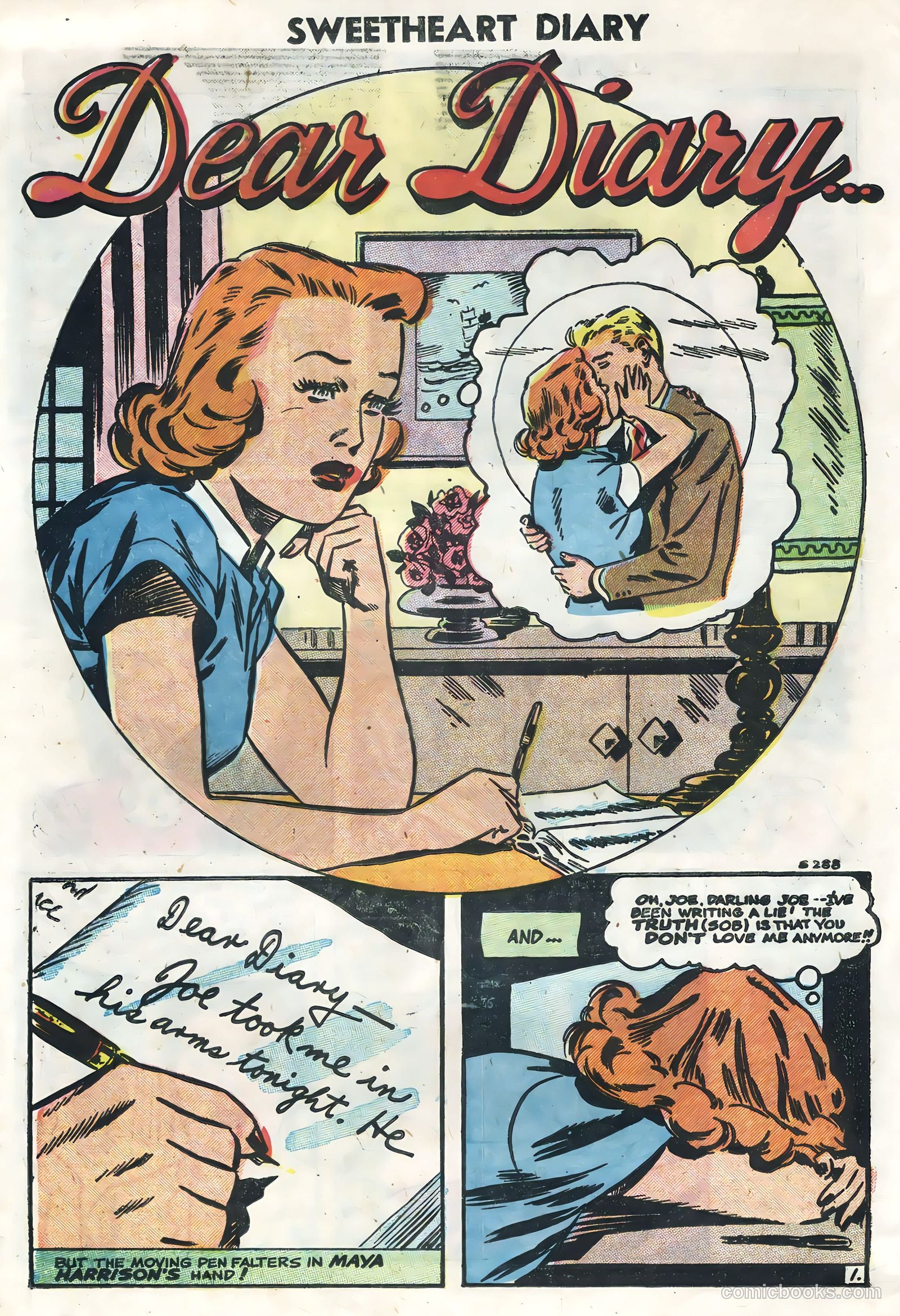 Sweetheart Diary #33 (1956) — page 14 of 36