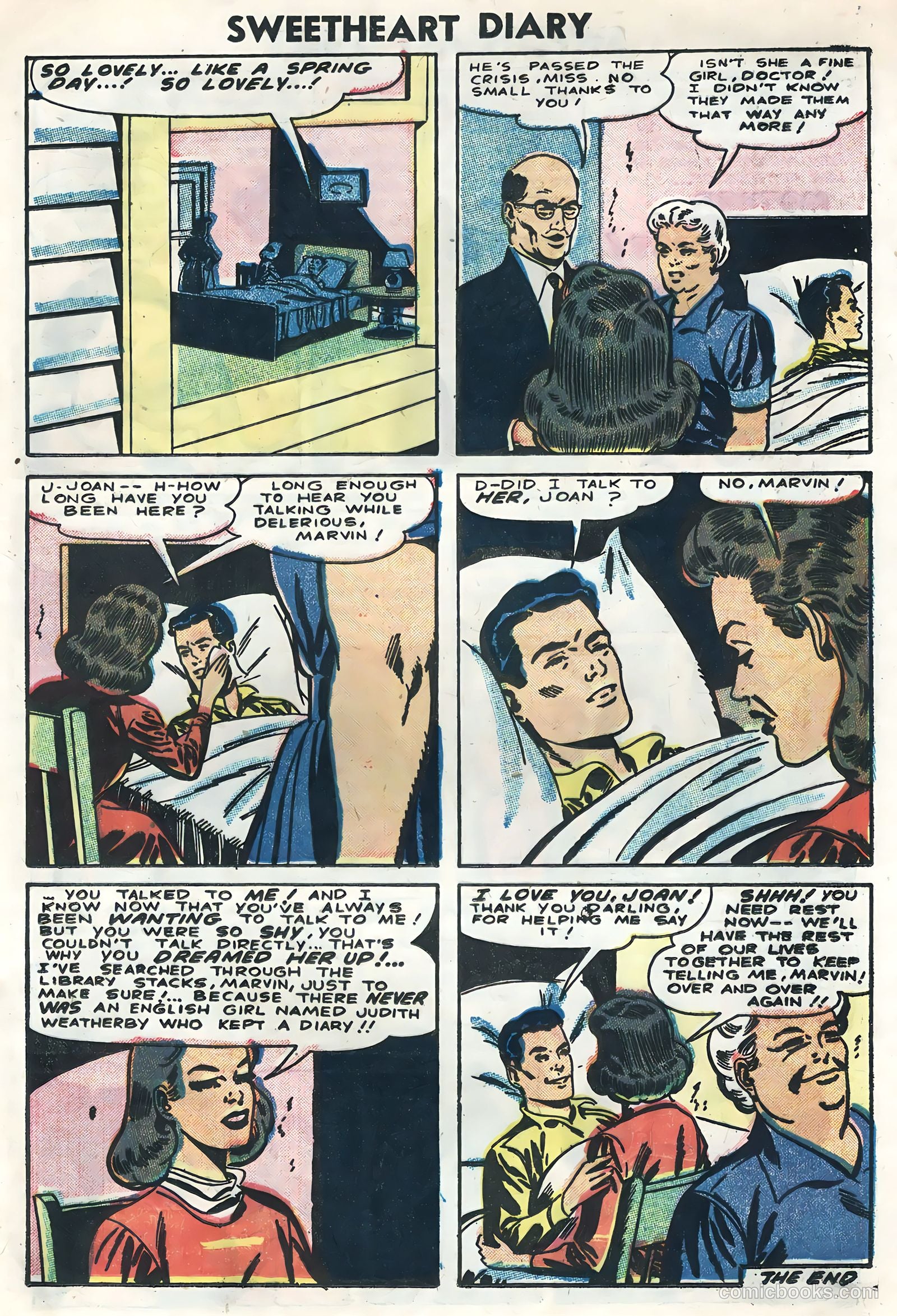 Sweetheart Diary #33 (1956) — page 25 of 36