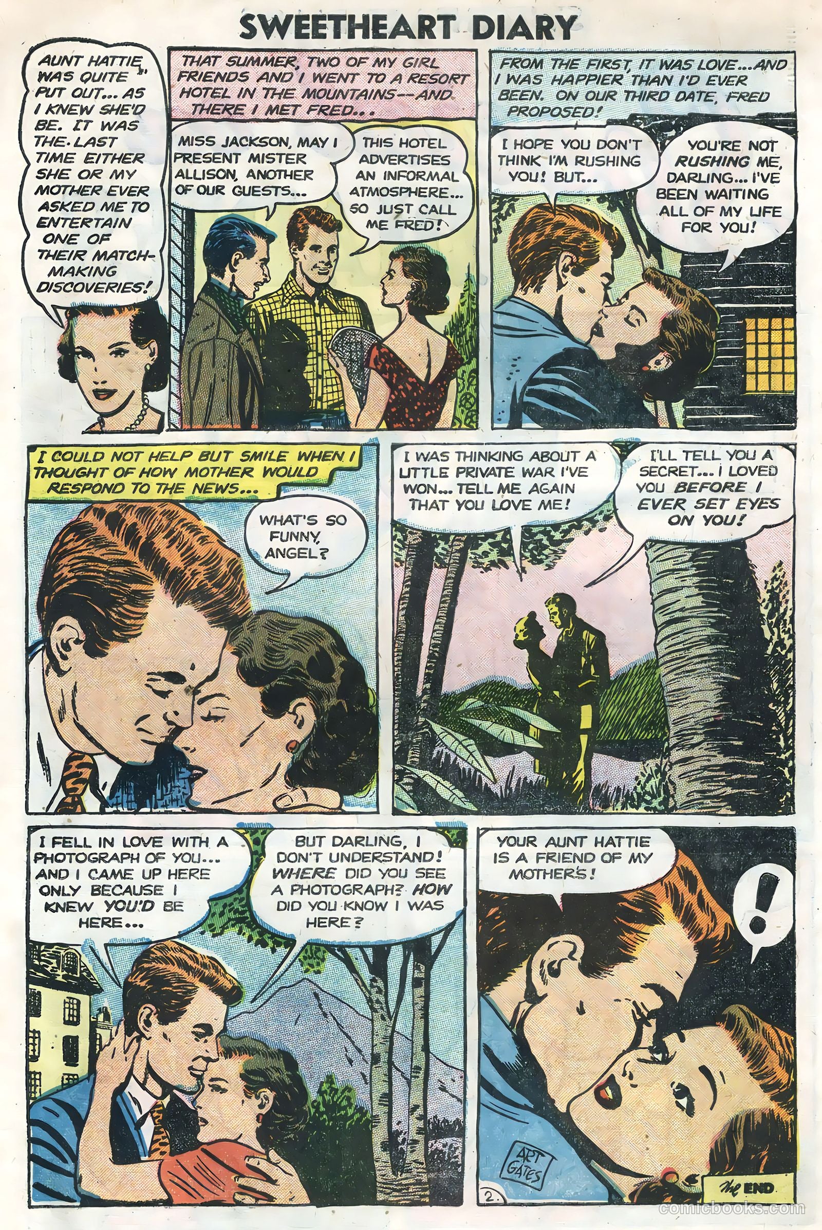 Sweetheart Diary #33 (1956) — page 27 of 36