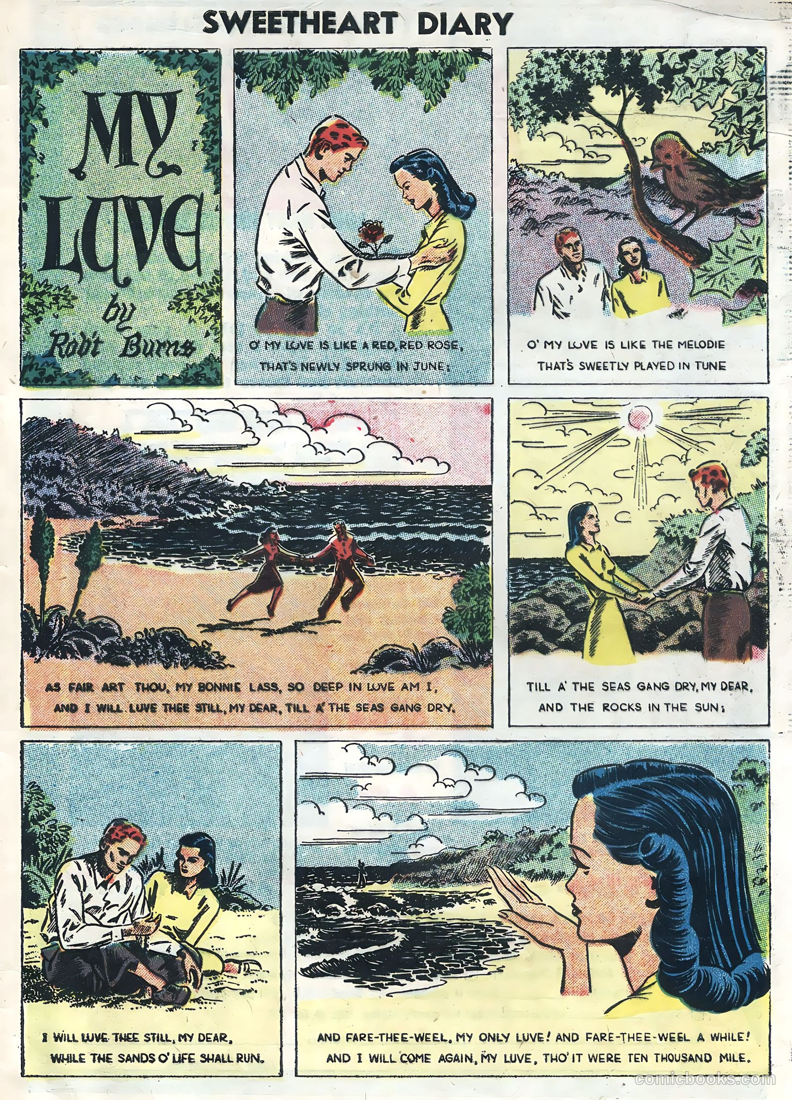 Sweetheart Diary #33 (1956) — page 33 of 36