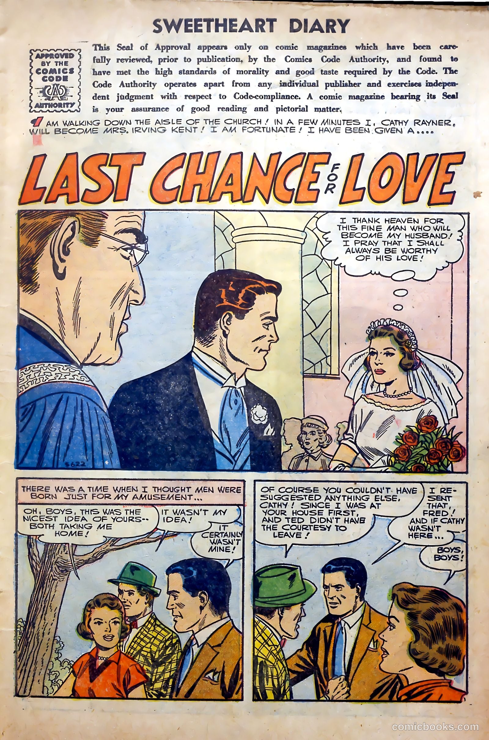 Sweetheart Diary #34 (1956) — page 3 of 36