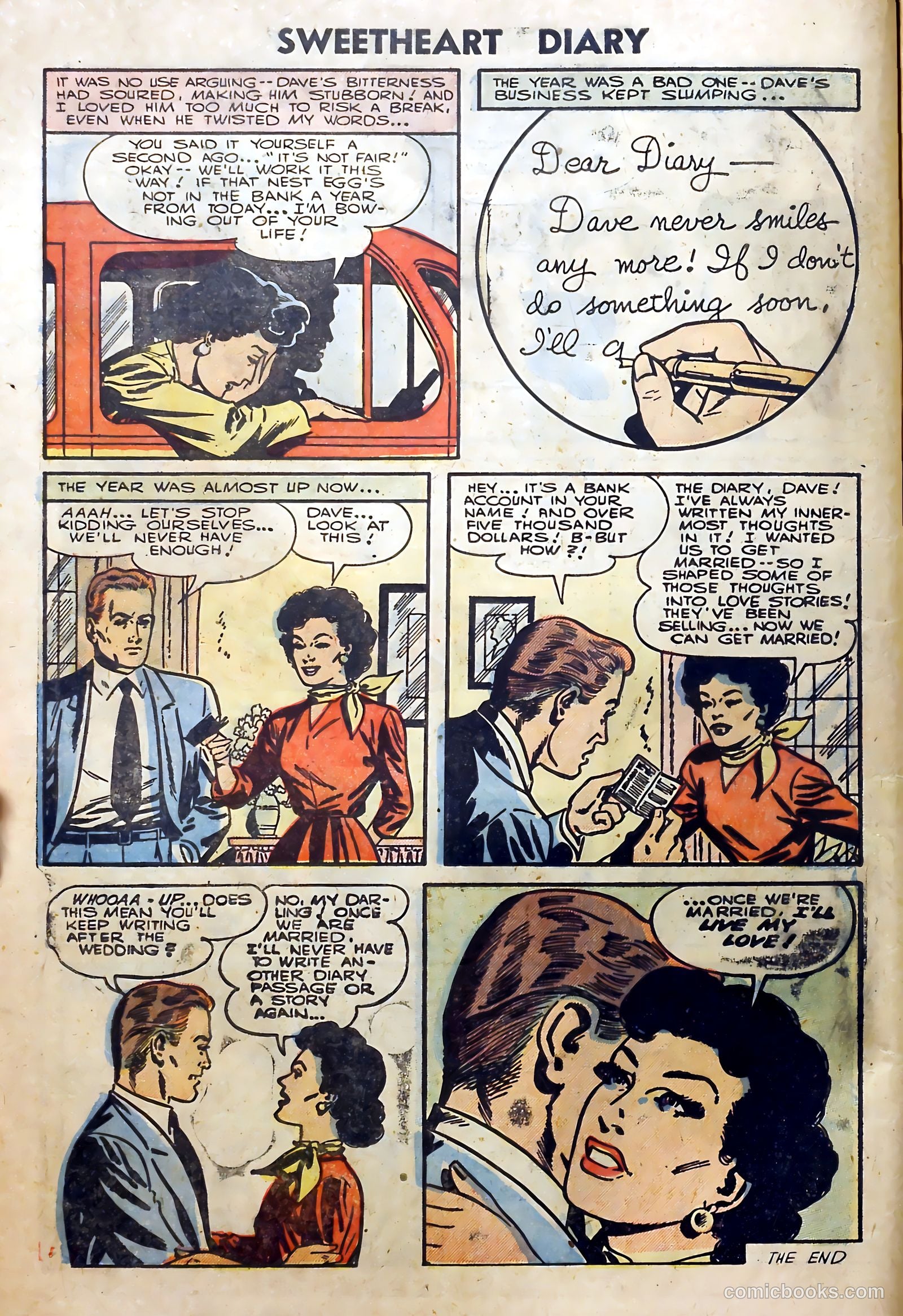 Sweetheart Diary #34 (1956) — page 10 of 36