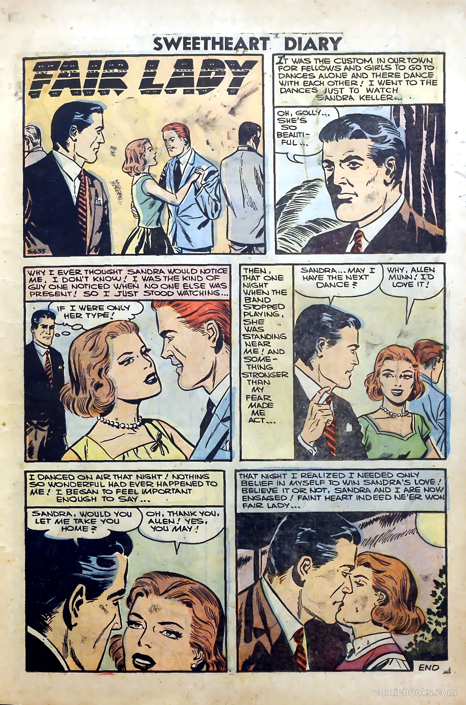 Sweetheart Diary #34 (1956) — page 11 of 36