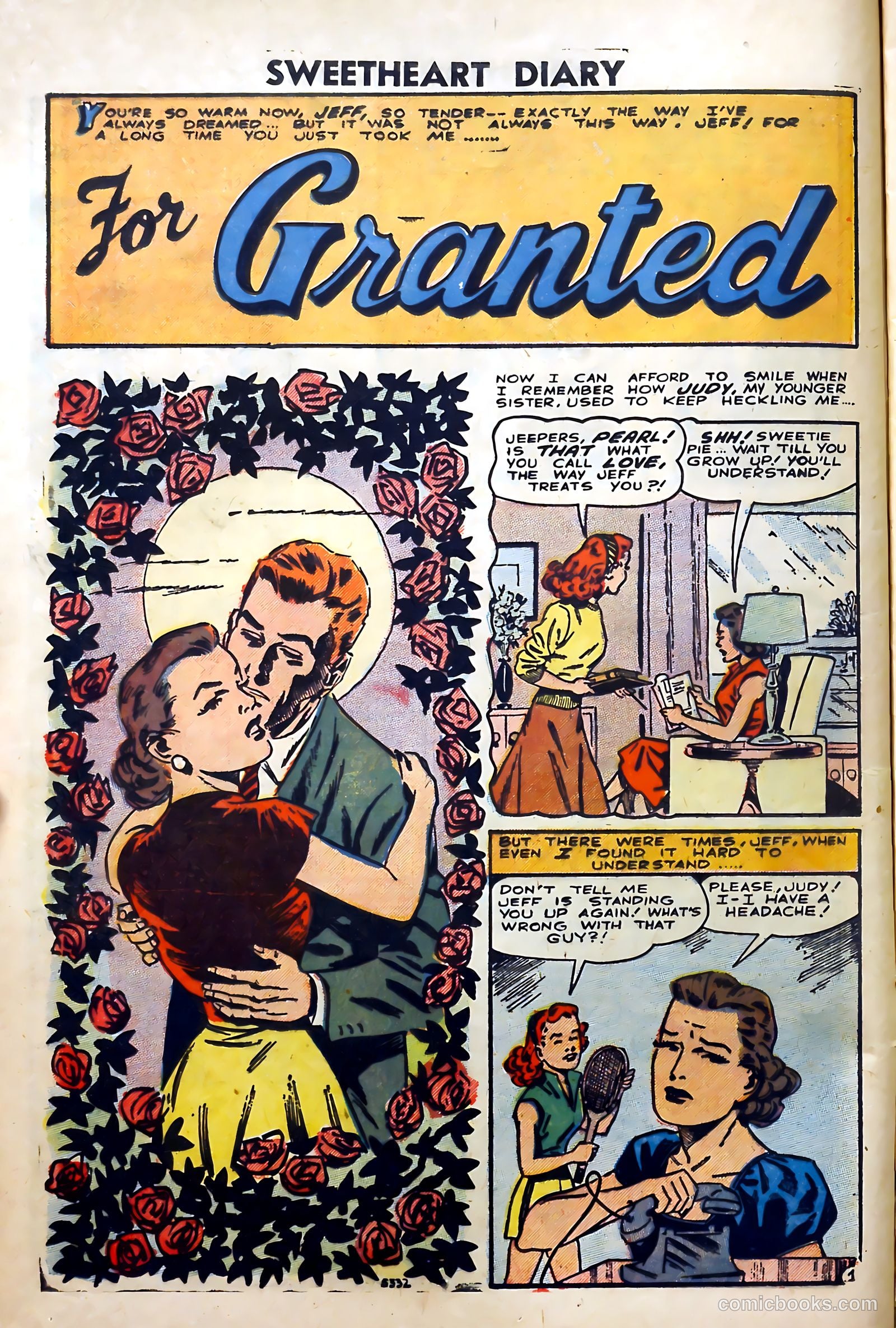 Sweetheart Diary #34 (1956) — page 12 of 36