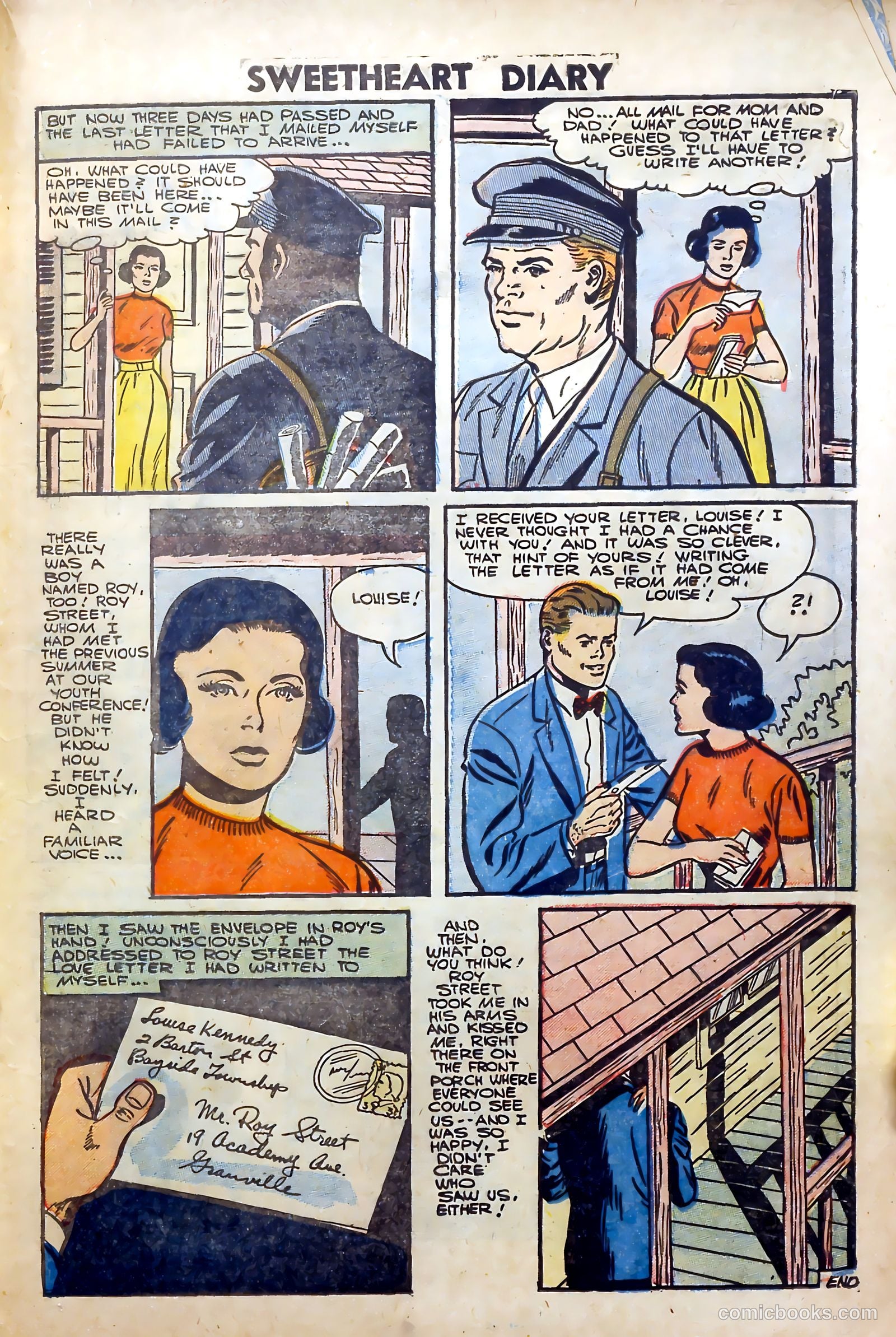Sweetheart Diary #34 (1956) — page 19 of 36