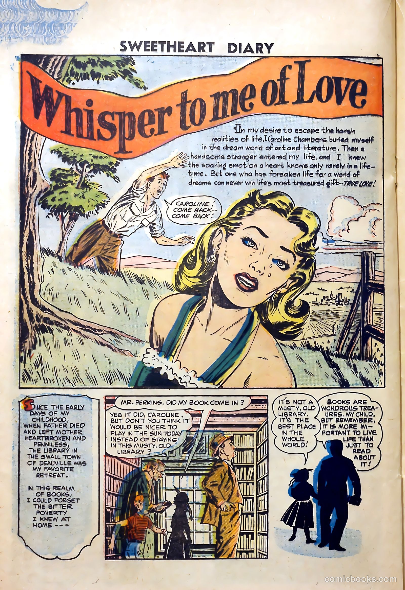 Sweetheart Diary #34 (1956) — page 20 of 36