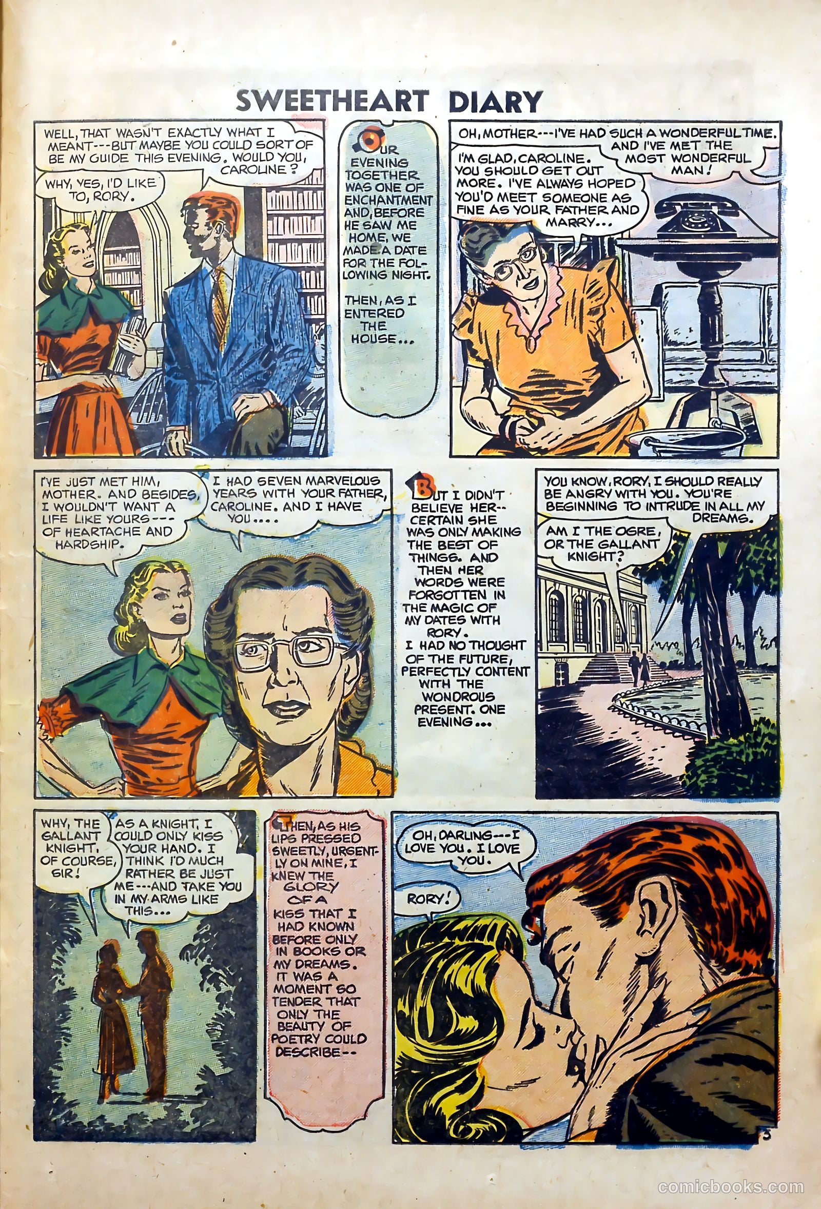 Sweetheart Diary #34 (1956) — page 23 of 36