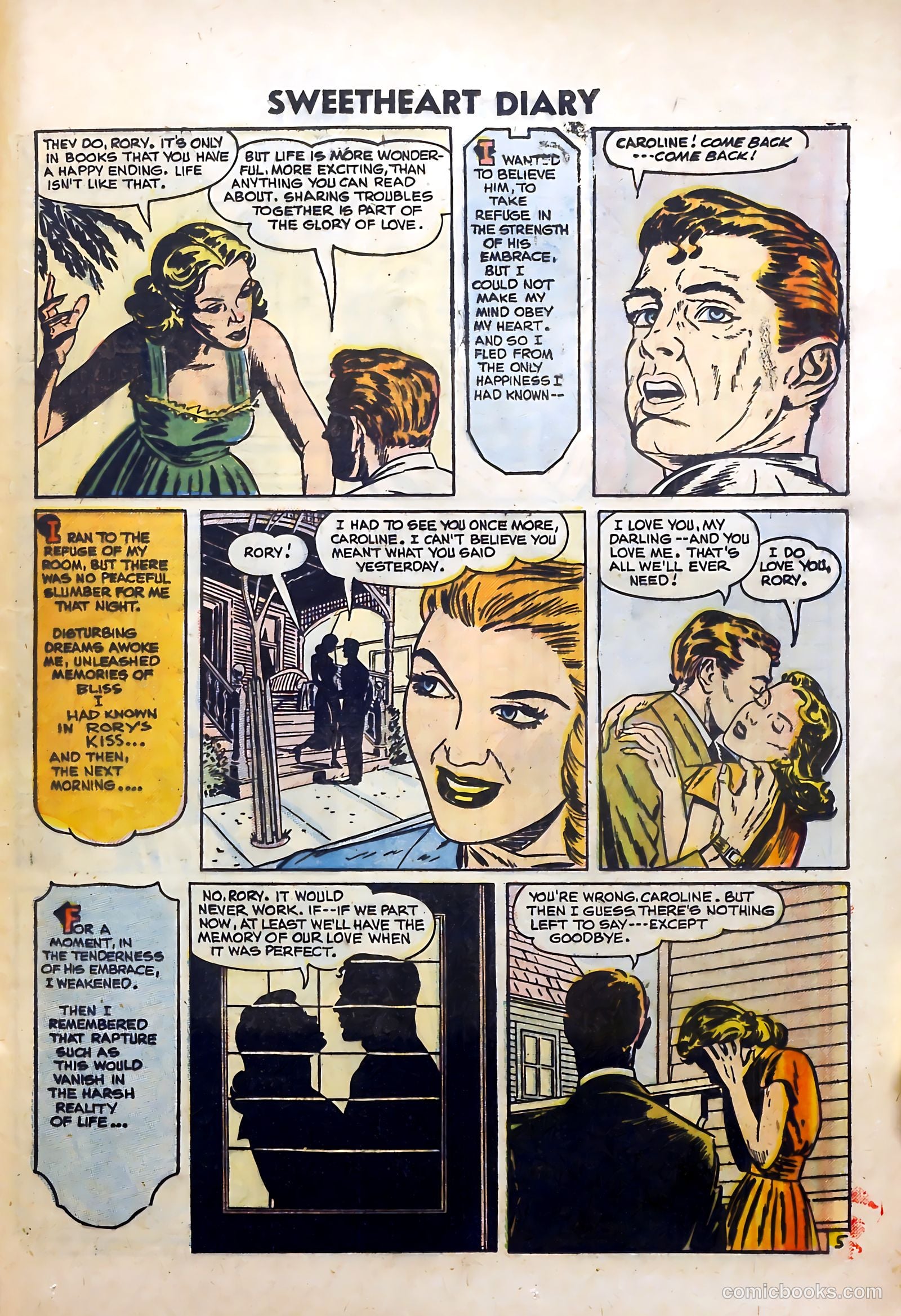 Sweetheart Diary #34 (1956) — page 25 of 36