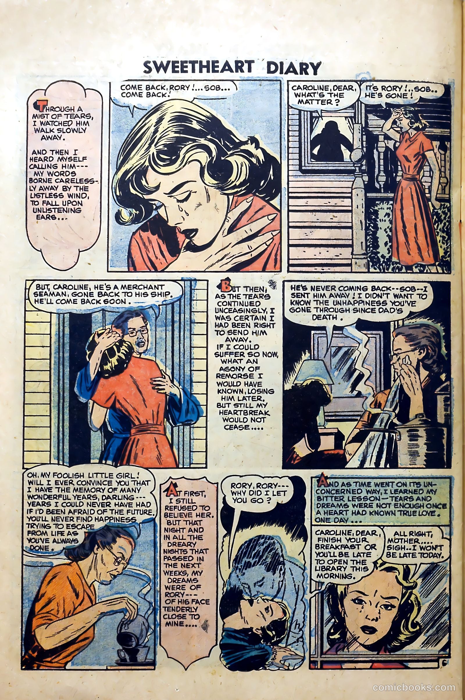Sweetheart Diary #34 (1956) — page 26 of 36