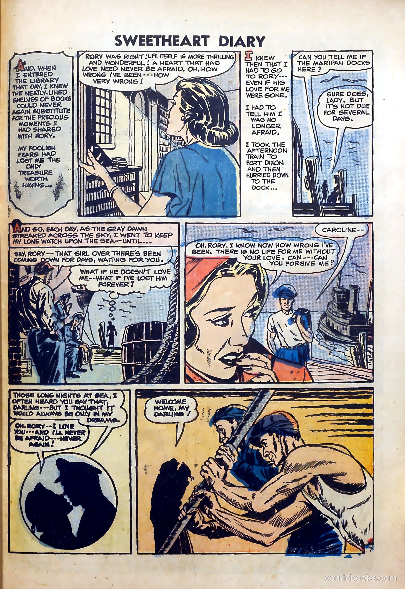 Sweetheart Diary #34 (1956) — page 27 of 36