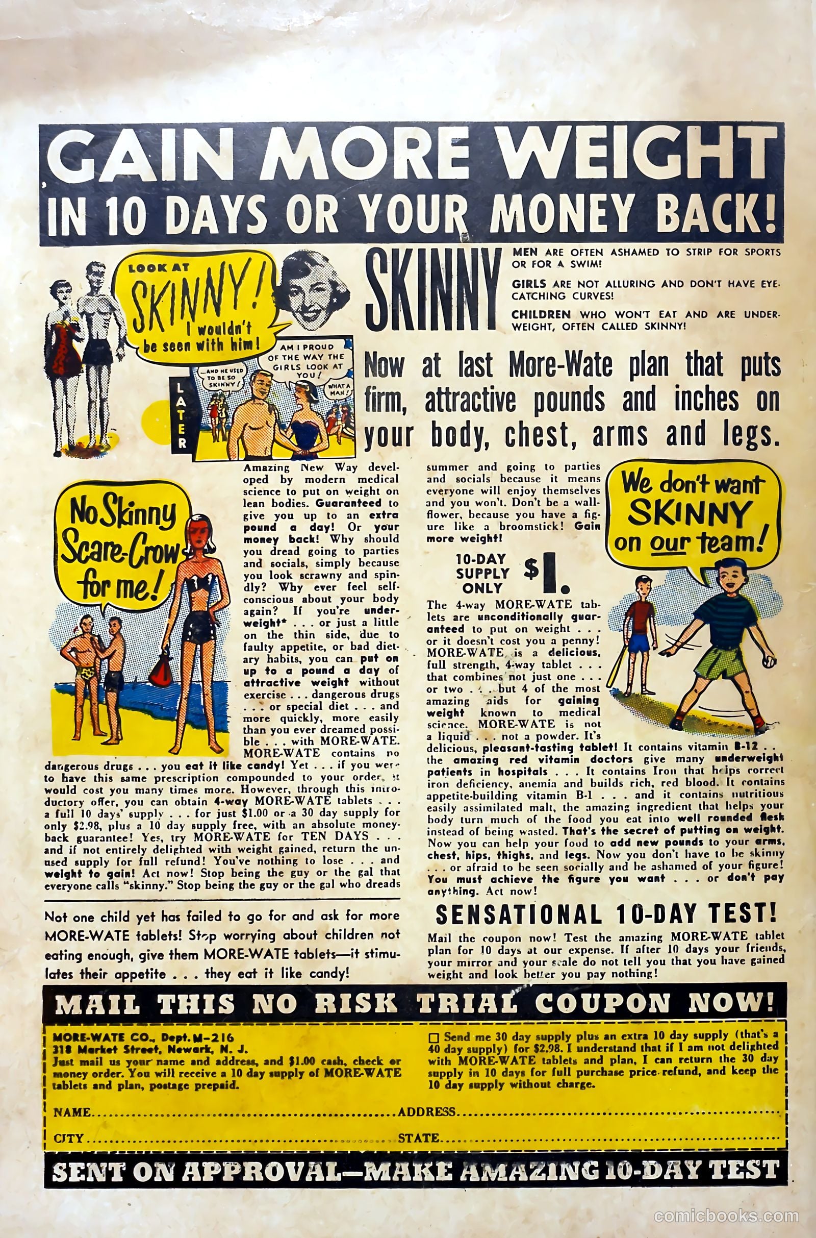 Sweetheart Diary #34 (1956) — page 36 of 36