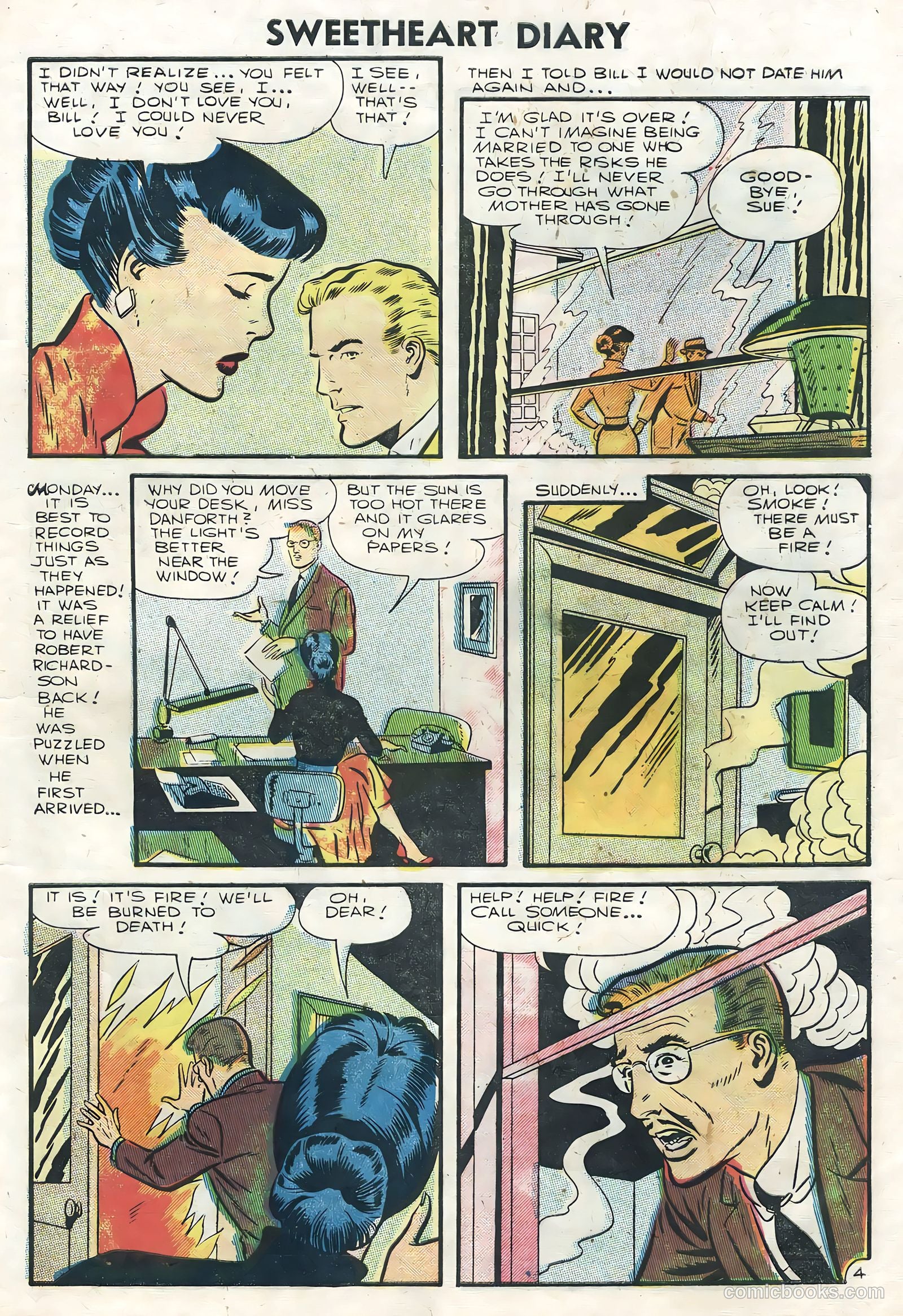 Sweetheart Diary #35 (1956) — page 7 of 36