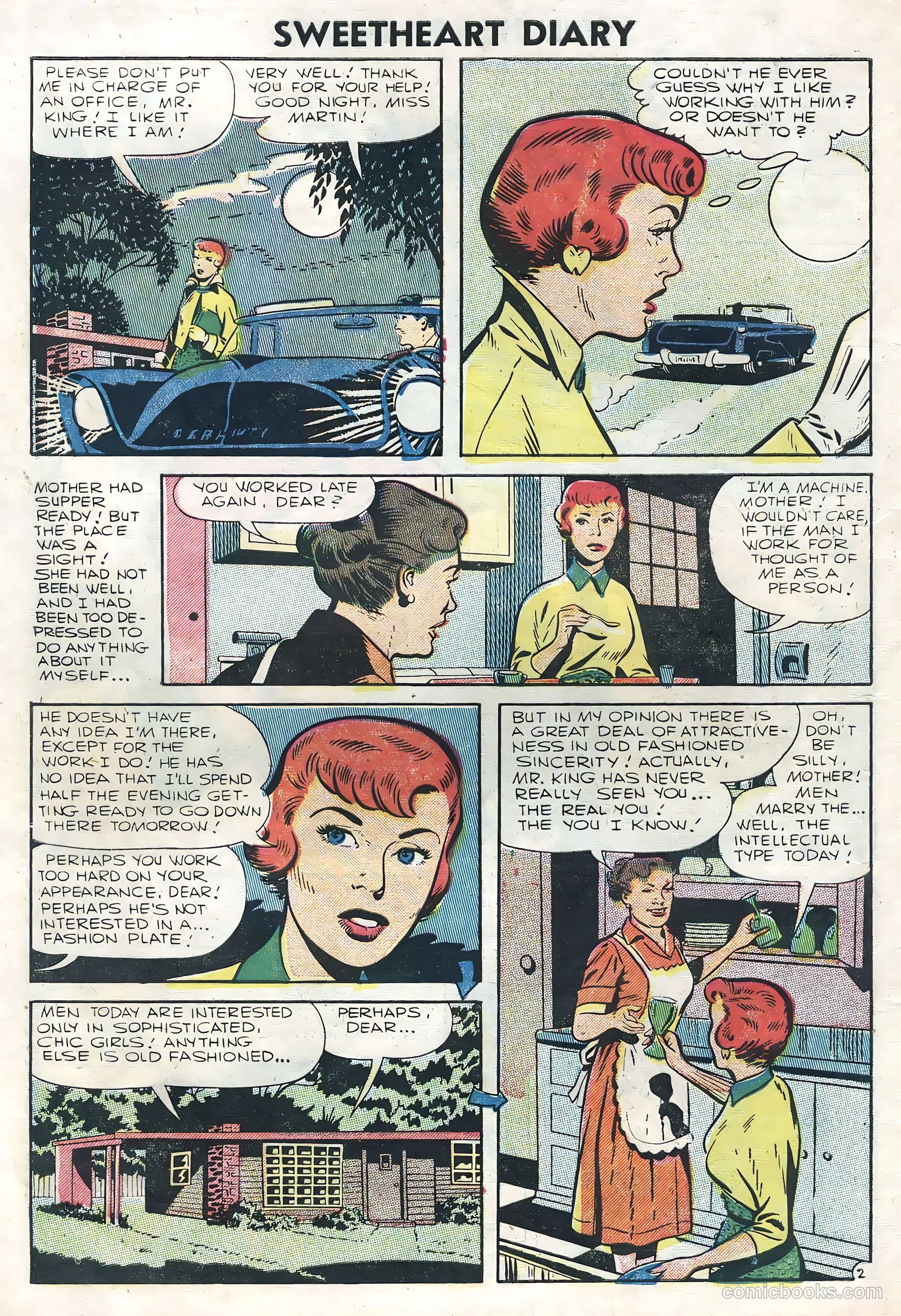 Sweetheart Diary #35 (1956) — page 10 of 36