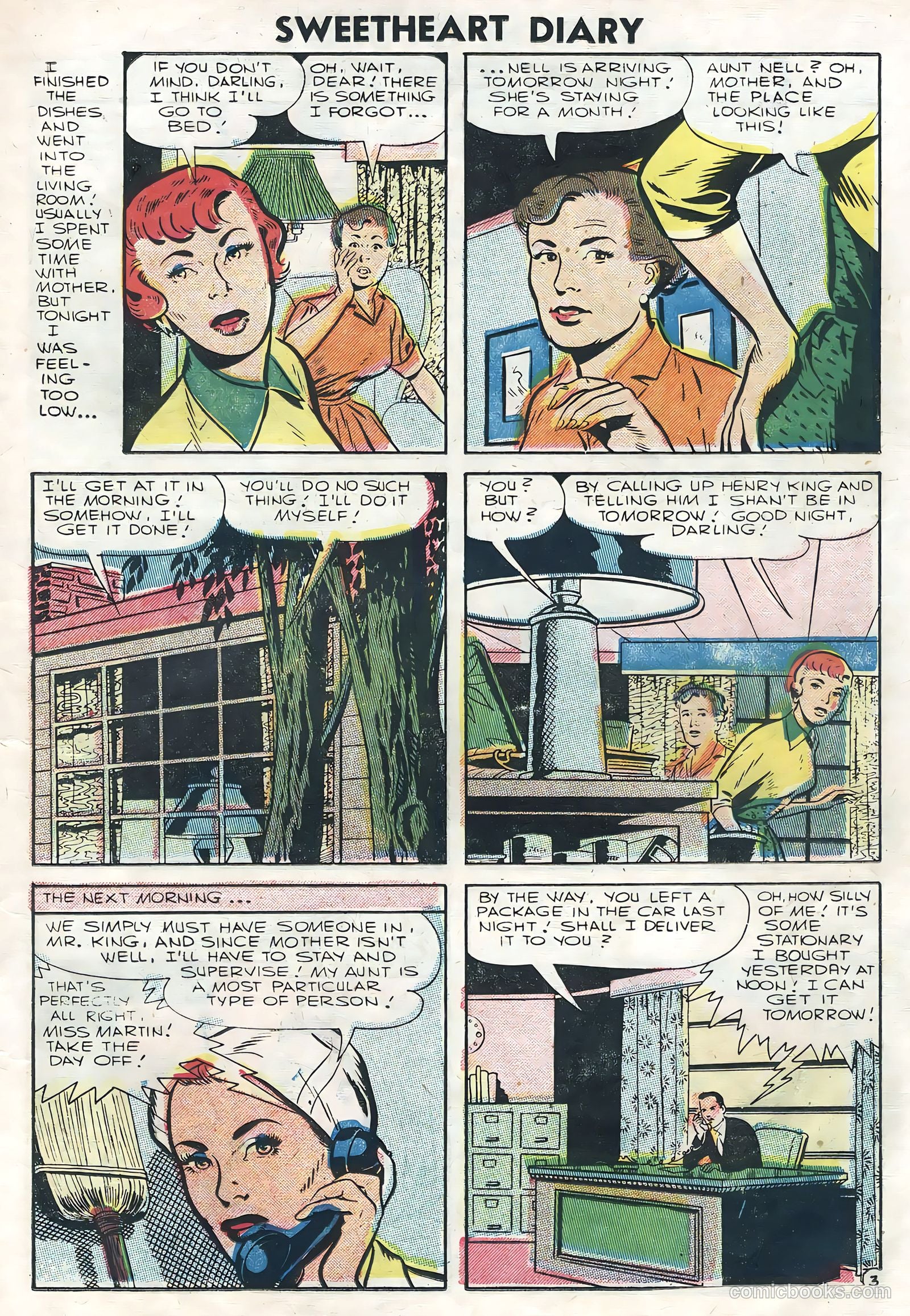 Sweetheart Diary #35 (1956) — page 11 of 36