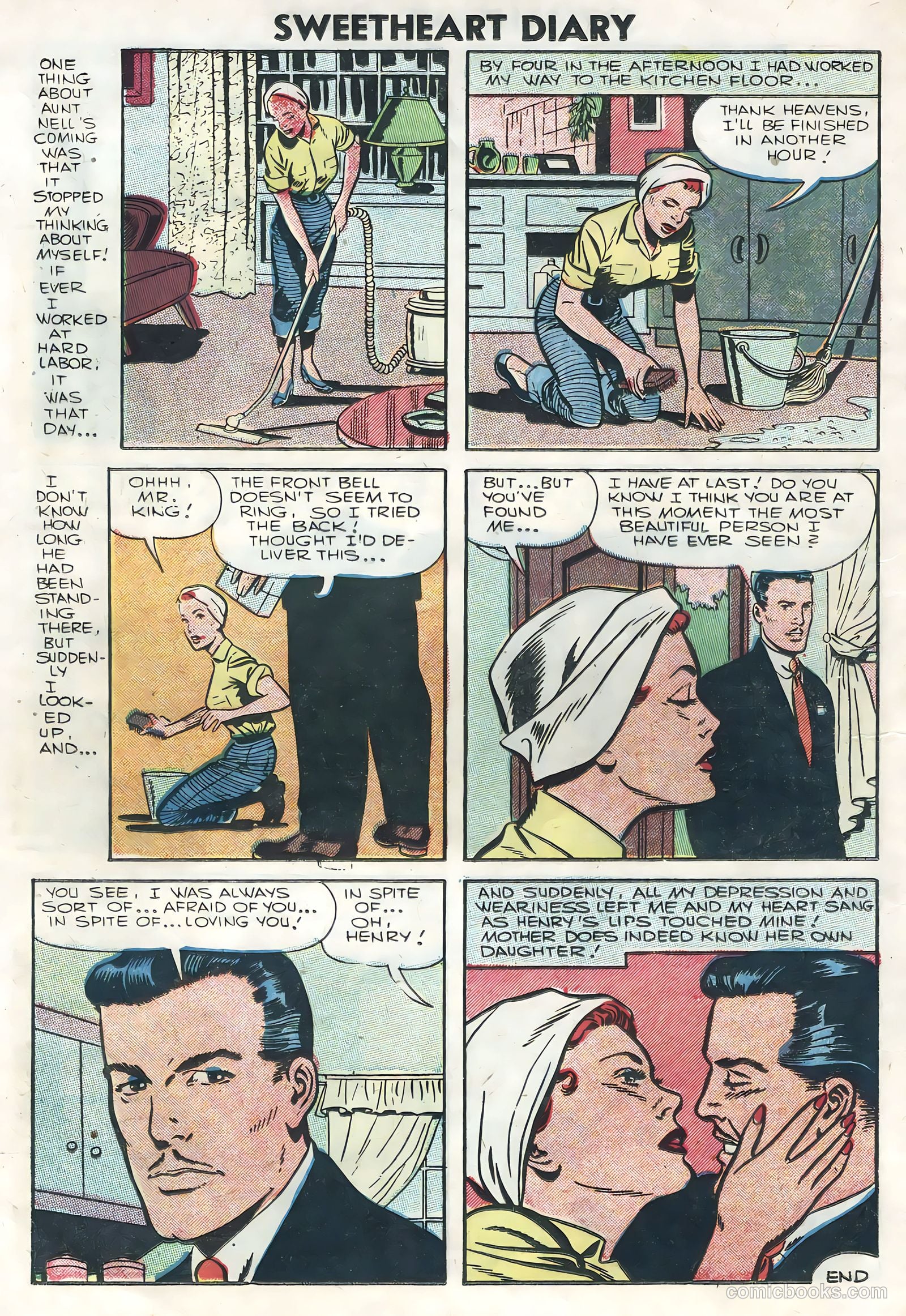 Sweetheart Diary #35 (1956) — page 12 of 36