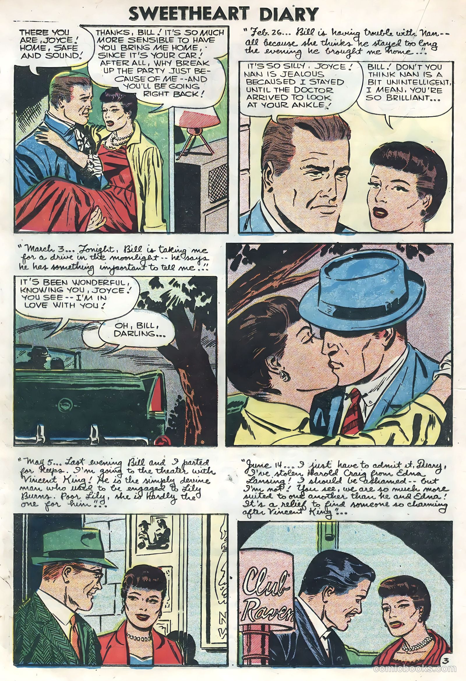 Sweetheart Diary #35 (1956) — page 16 of 36