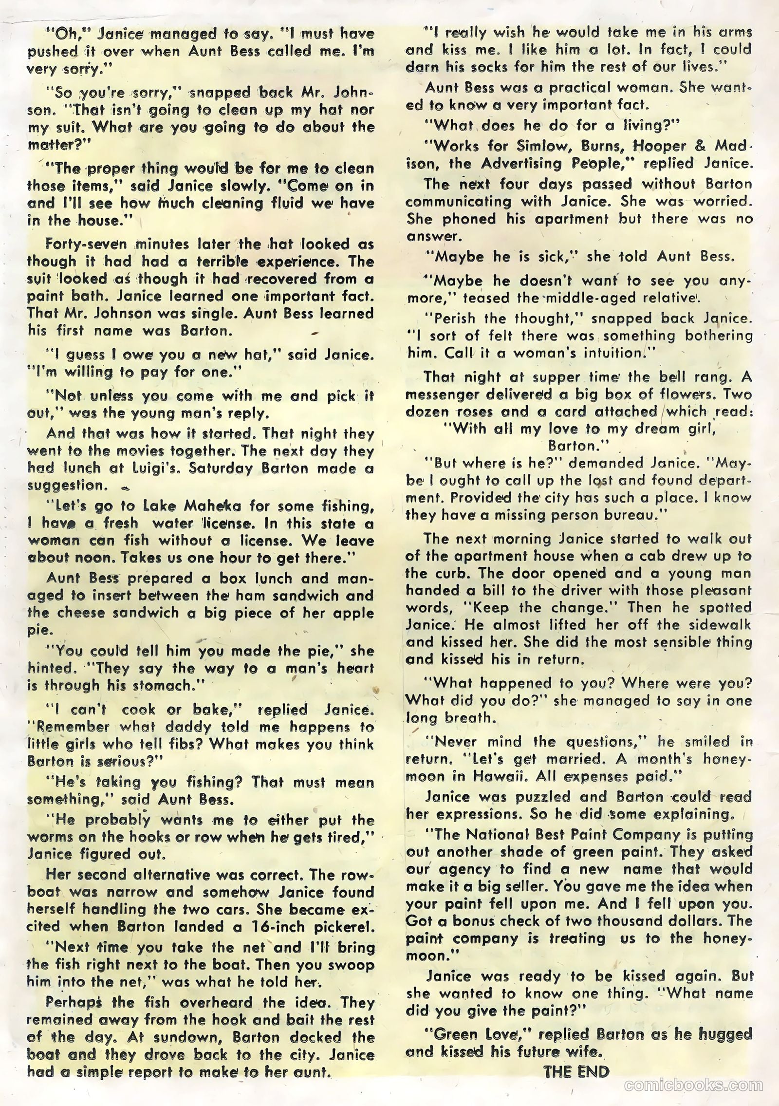 Sweetheart Diary #35 (1956) — page 20 of 36