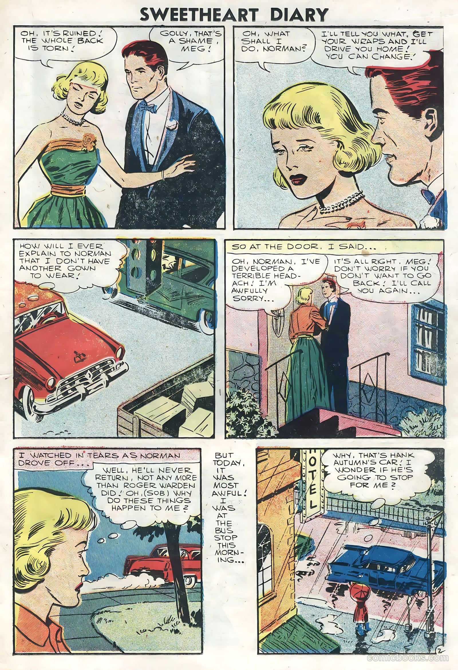 Sweetheart Diary #35 (1956) — page 23 of 36