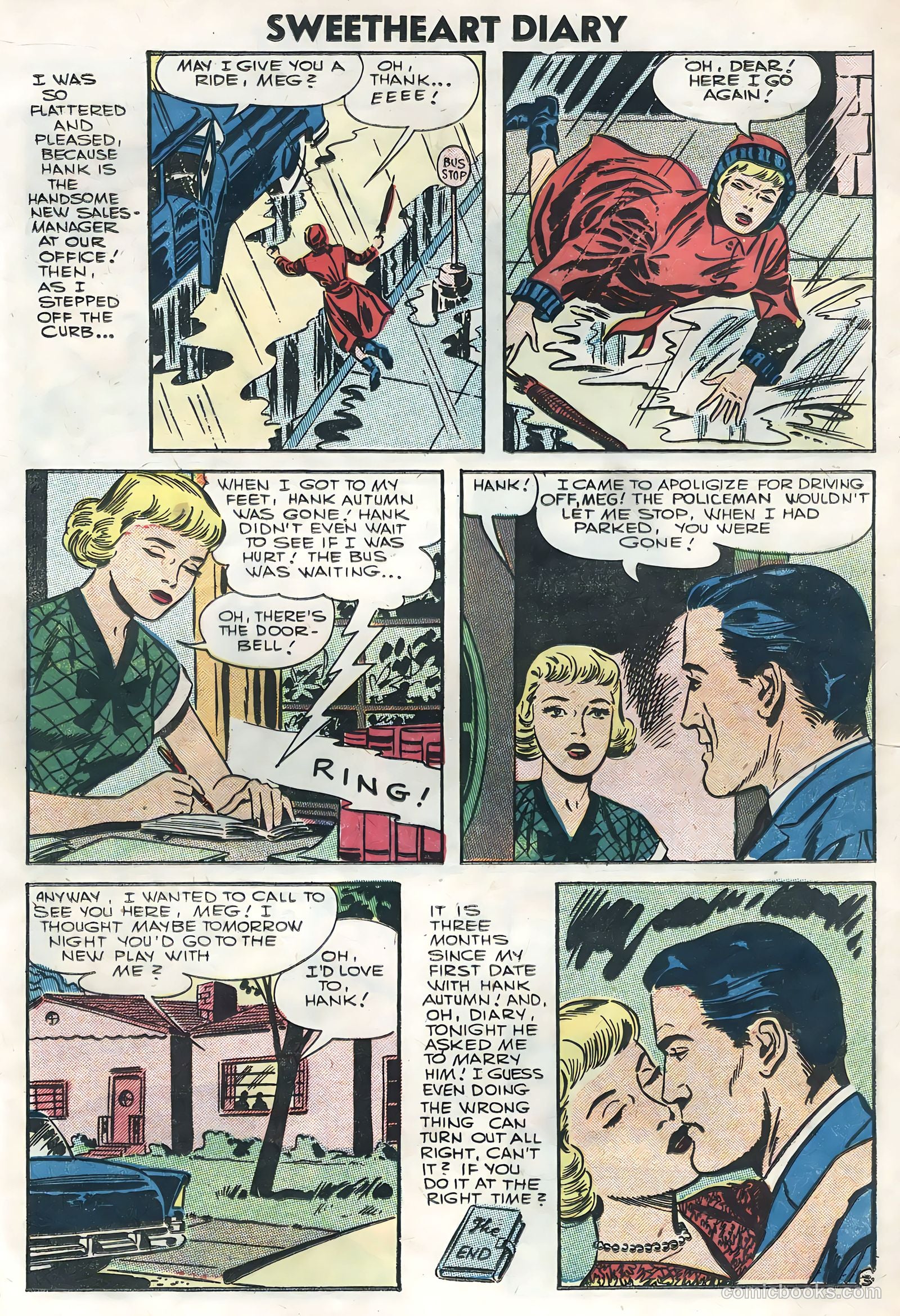 Sweetheart Diary #35 (1956) — page 24 of 36