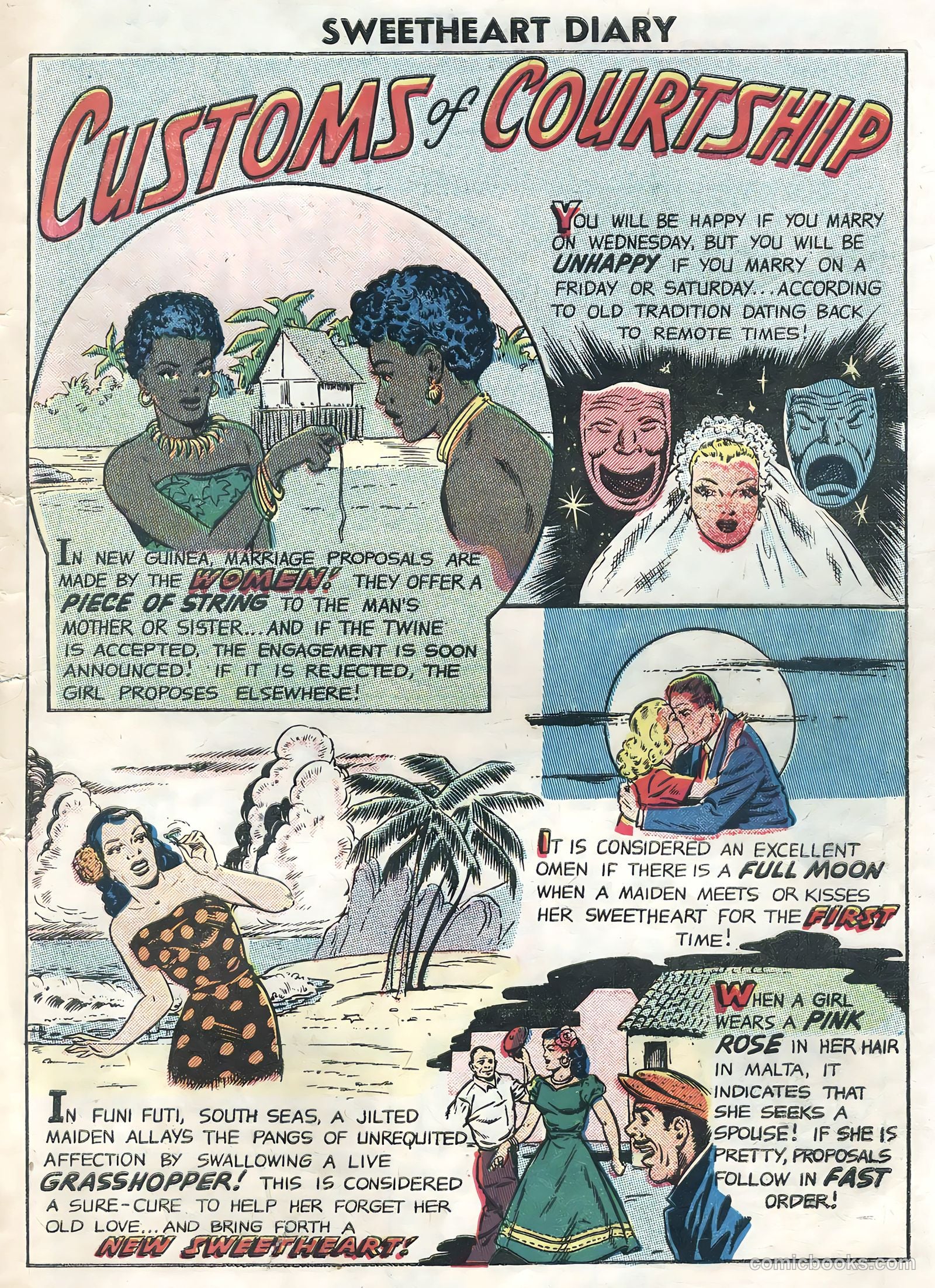 Sweetheart Diary #35 (1956) — page 33 of 36