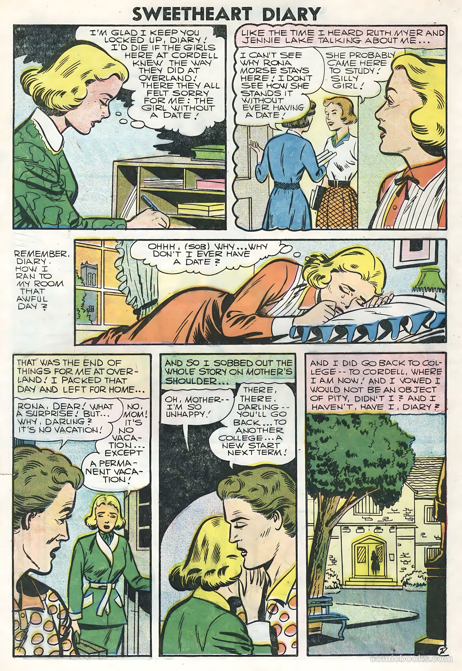 Sweetheart Diary #36 (1957) — page 4 of 36