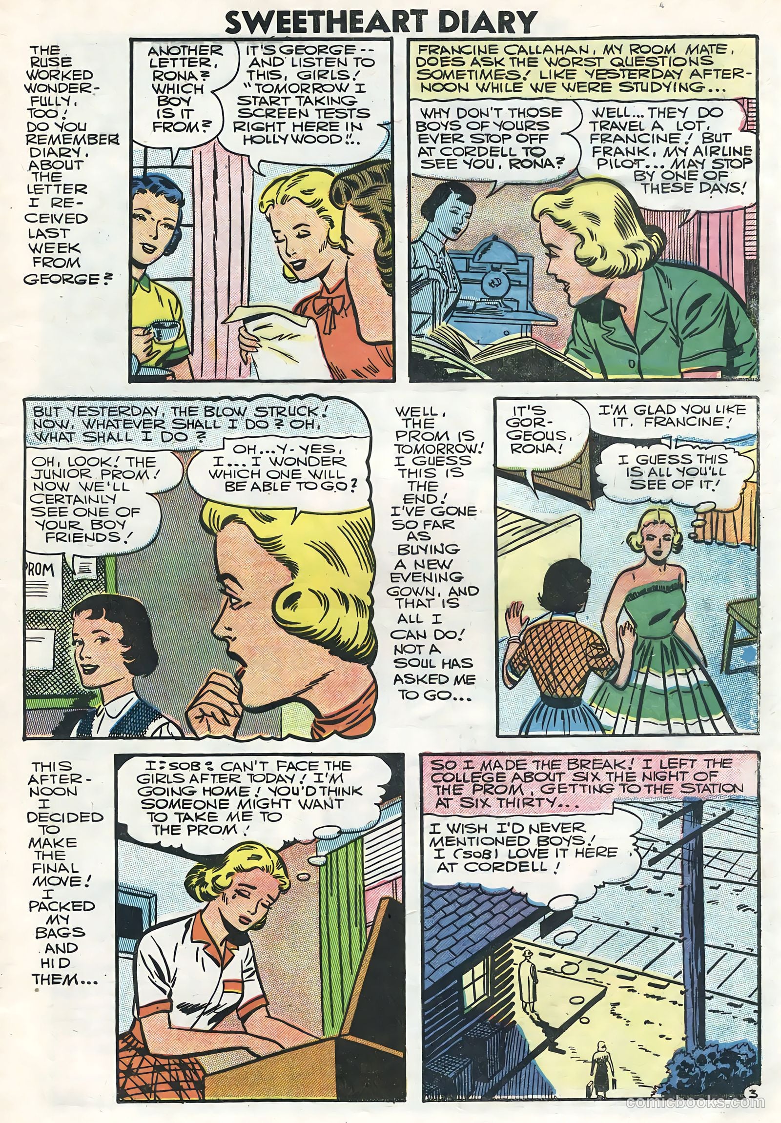 Sweetheart Diary #36 (1957) — page 5 of 36