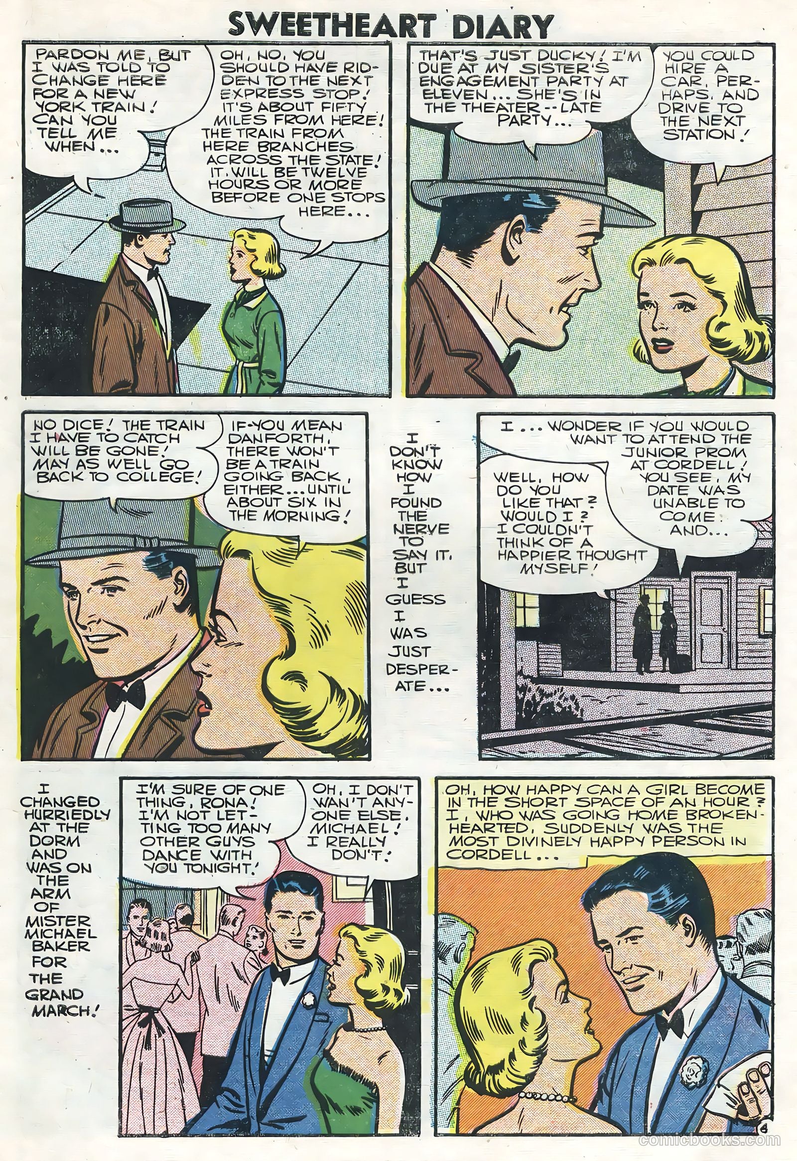 Sweetheart Diary #36 (1957) — page 7 of 36
