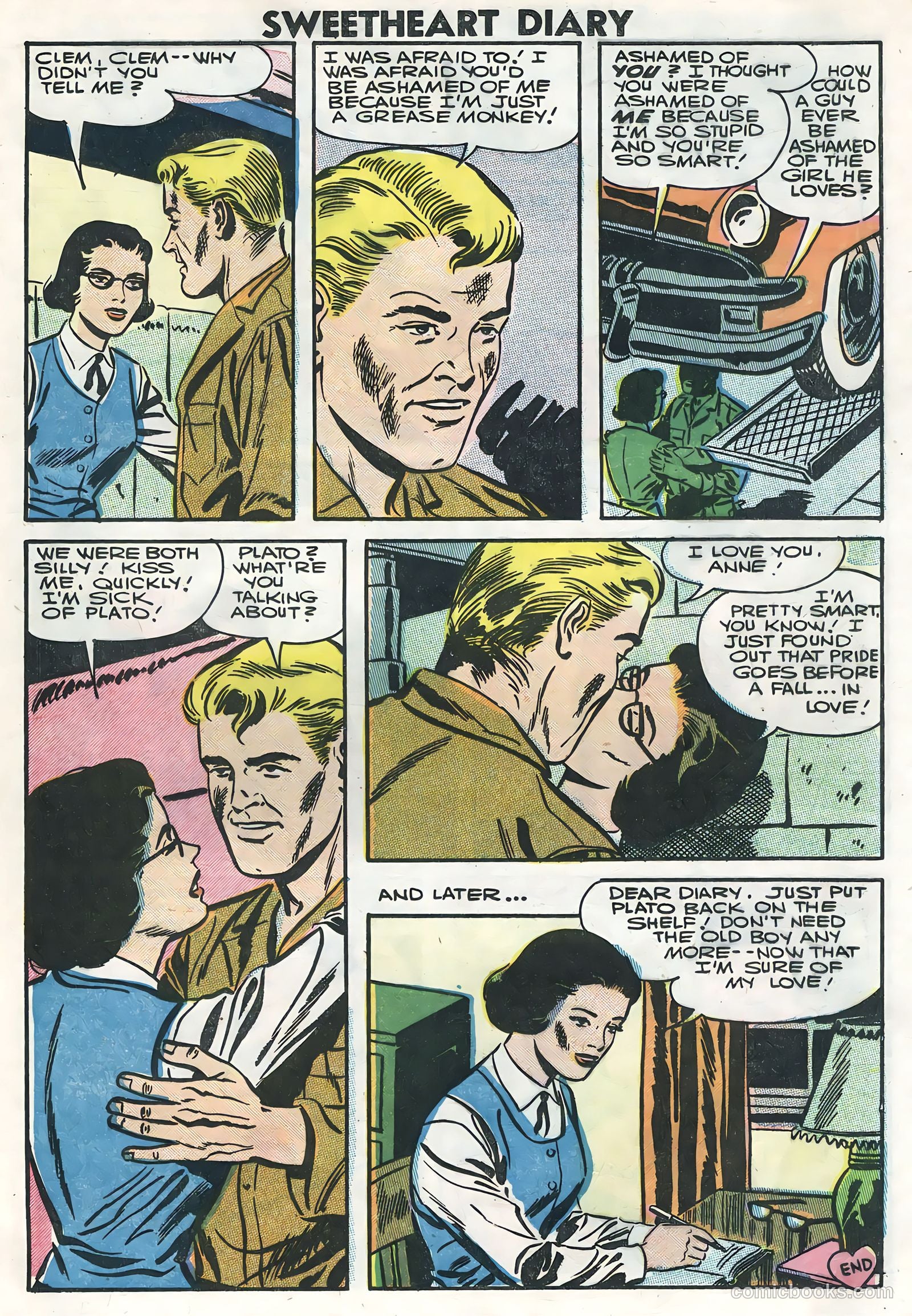 Sweetheart Diary #36 (1957) — page 13 of 36