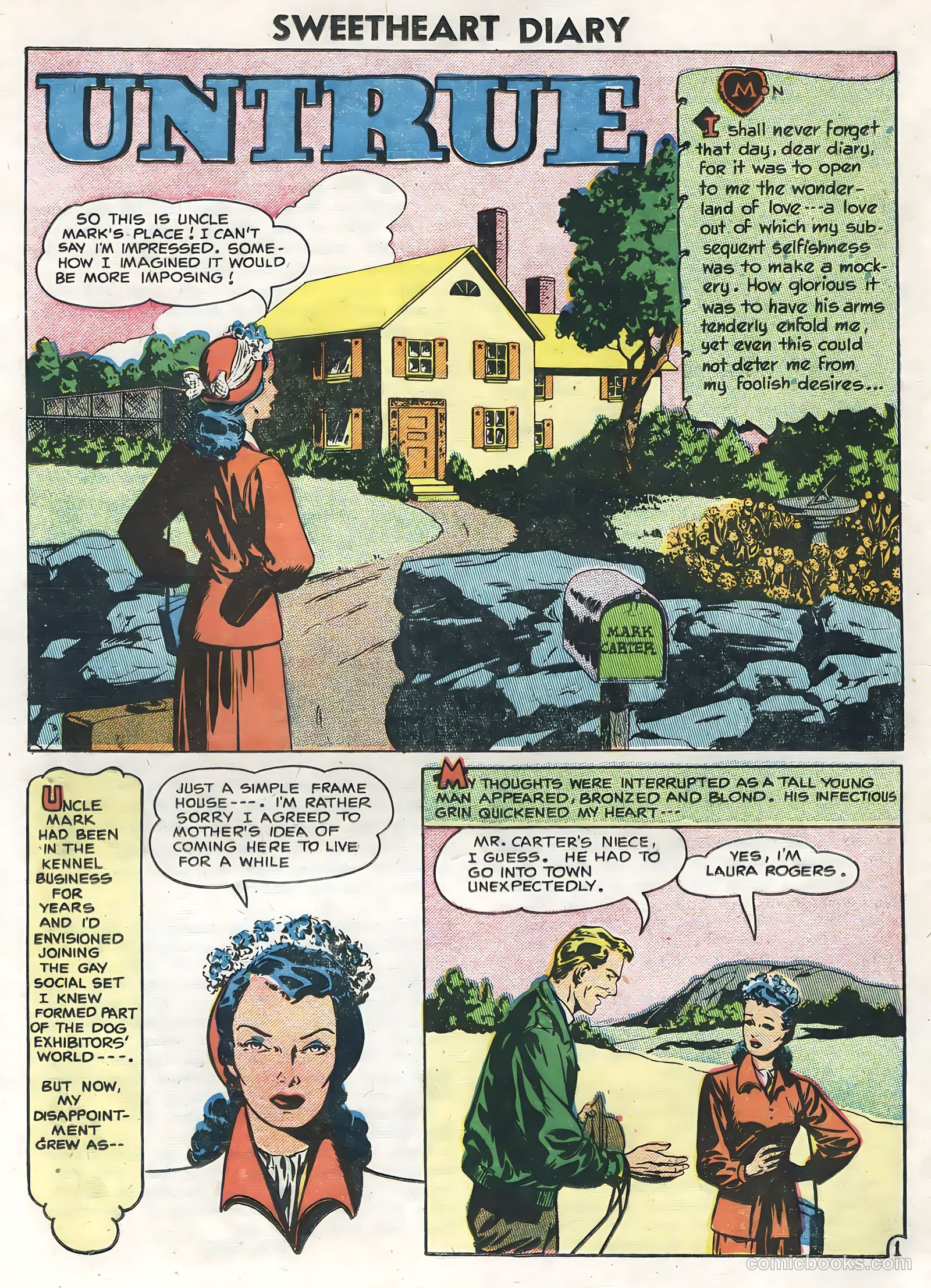 Sweetheart Diary #36 (1957) — page 18 of 36