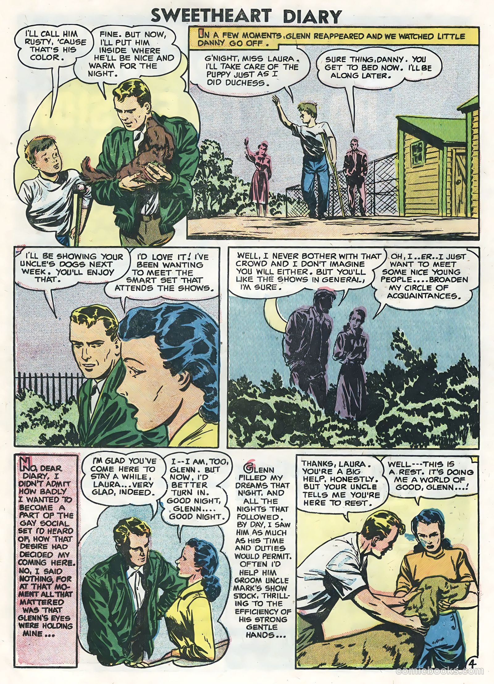 Sweetheart Diary #36 (1957) — page 21 of 36