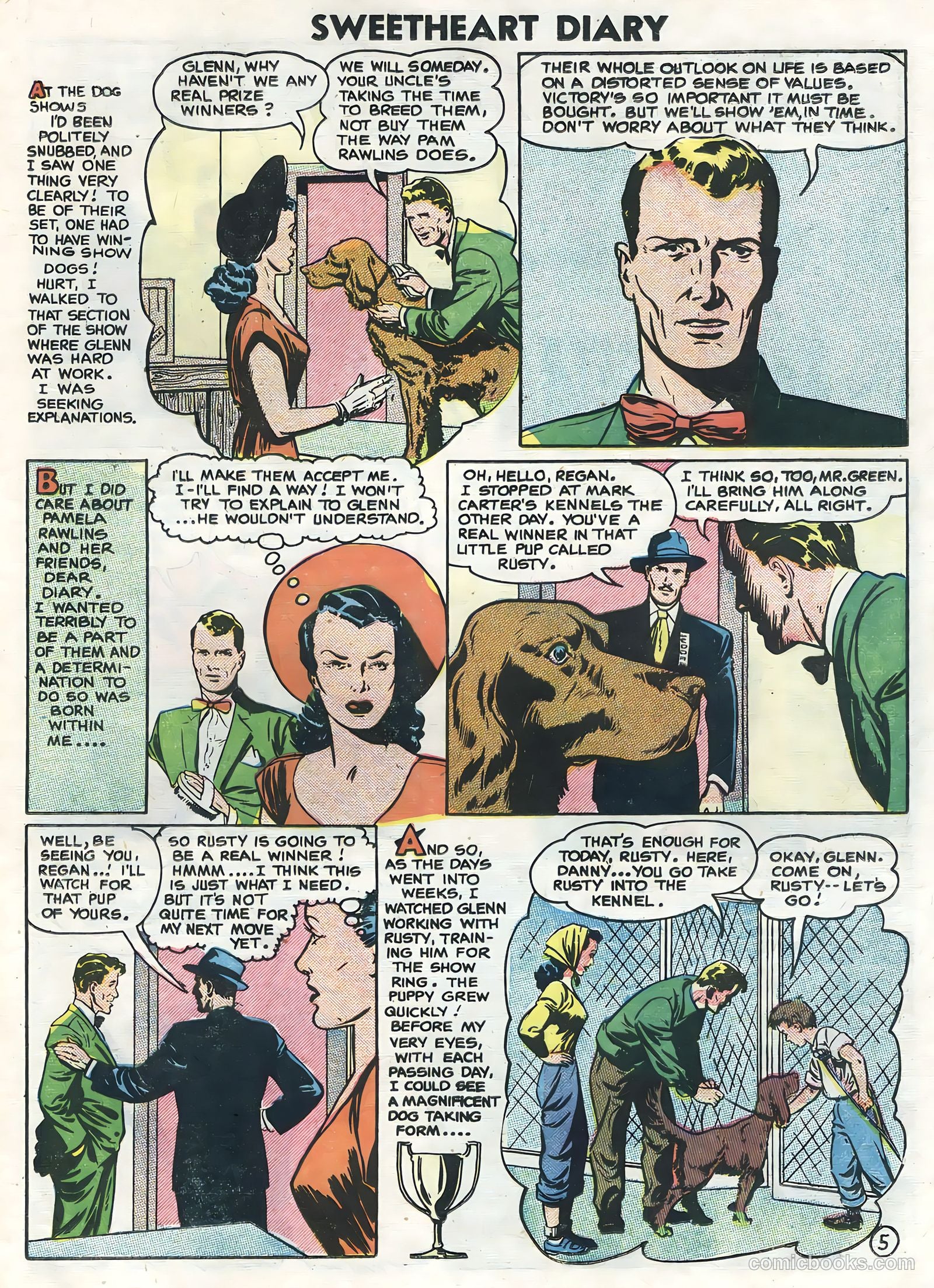 Sweetheart Diary #36 (1957) — page 23 of 36