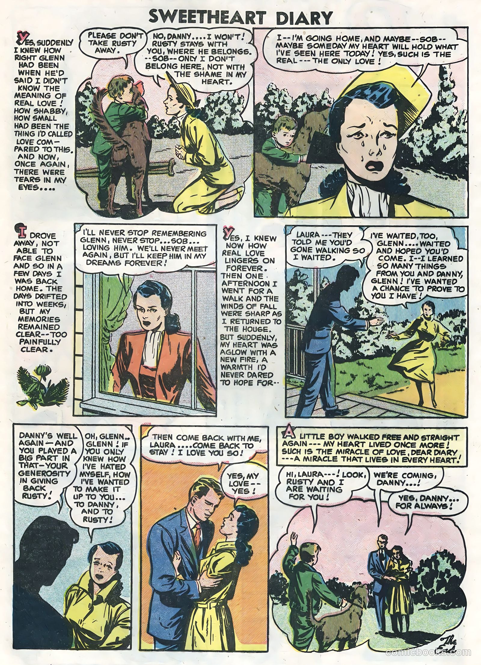 Sweetheart Diary #36 (1957) — page 25 of 36