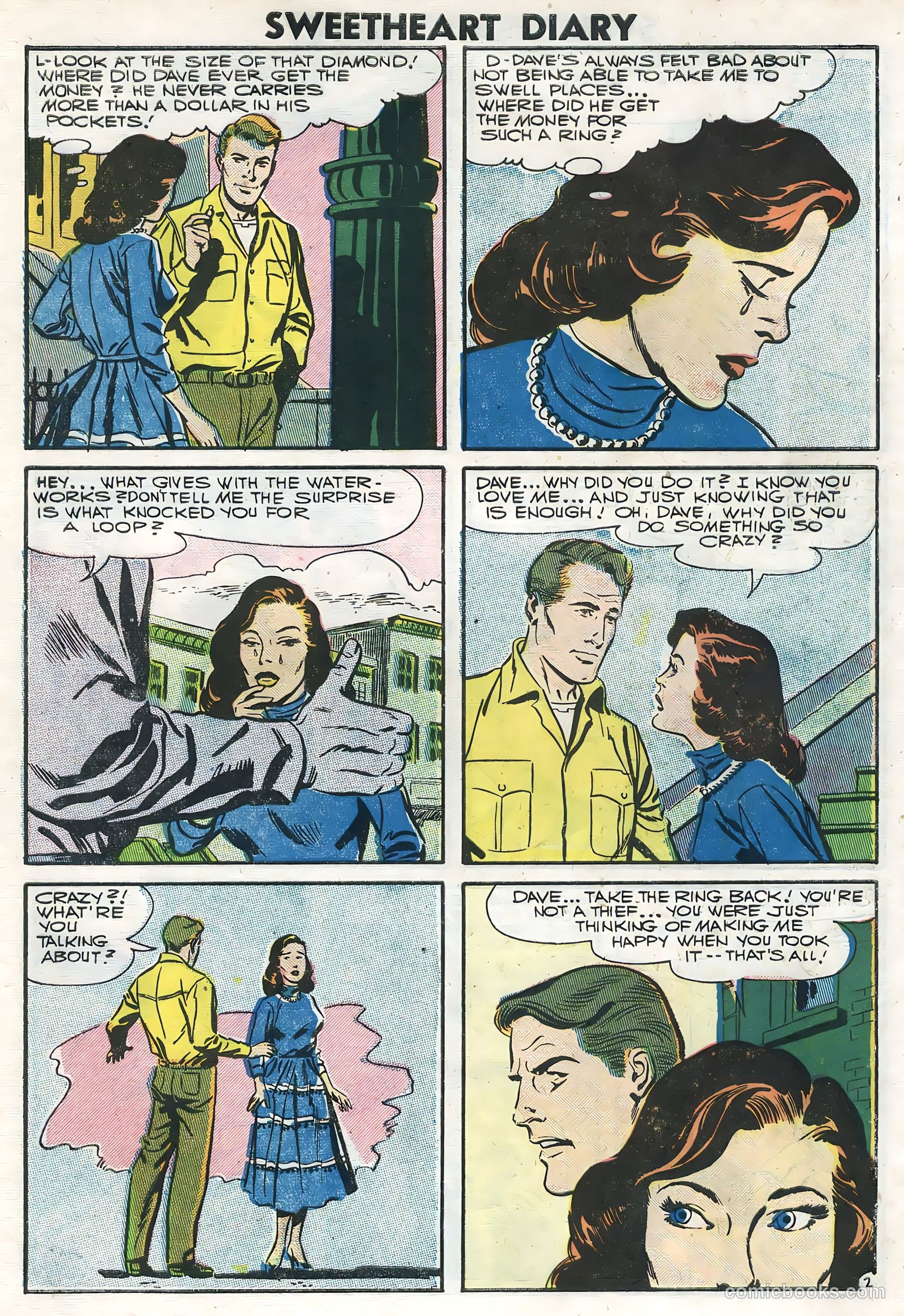 Sweetheart Diary #36 (1957) — page 27 of 36