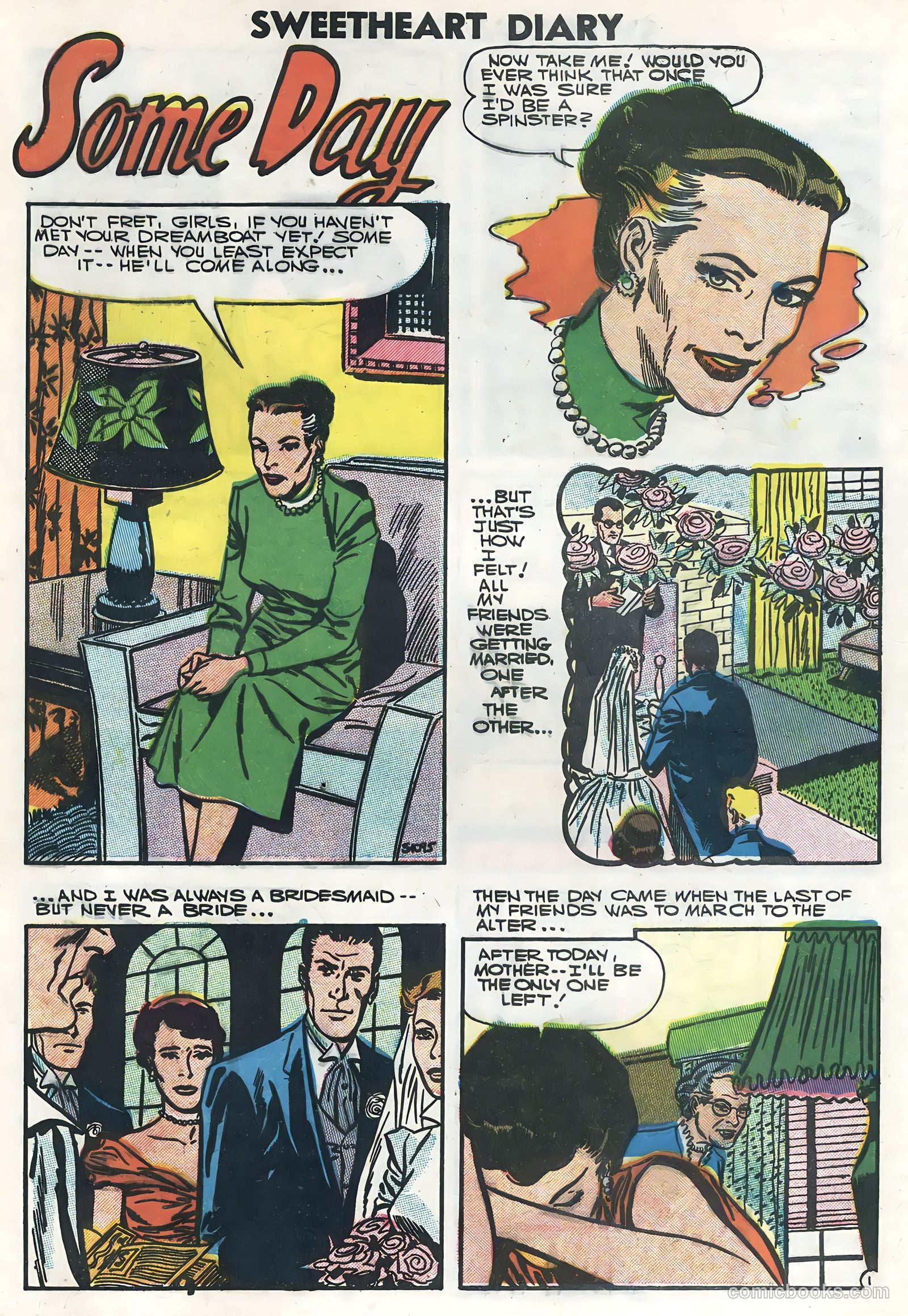 Sweetheart Diary #36 (1957) — page 29 of 36